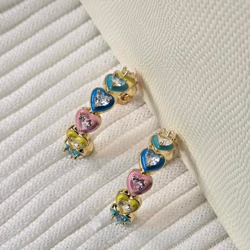 Colored Hearts