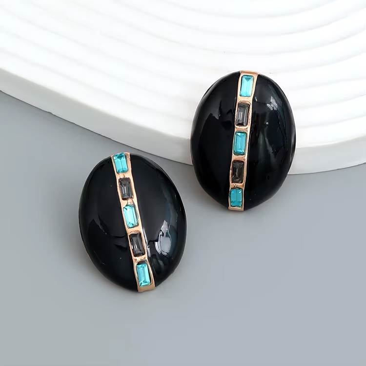 Black Crystal Rhinestone Diamond