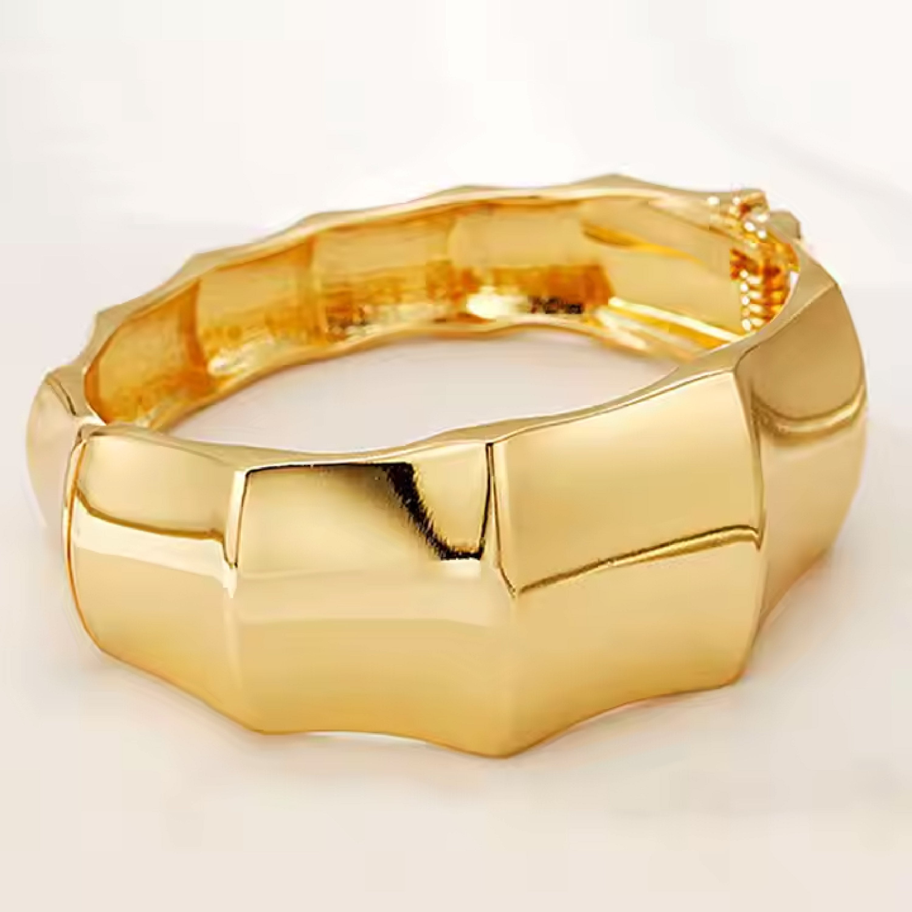 Gold Bamboo Bracelet