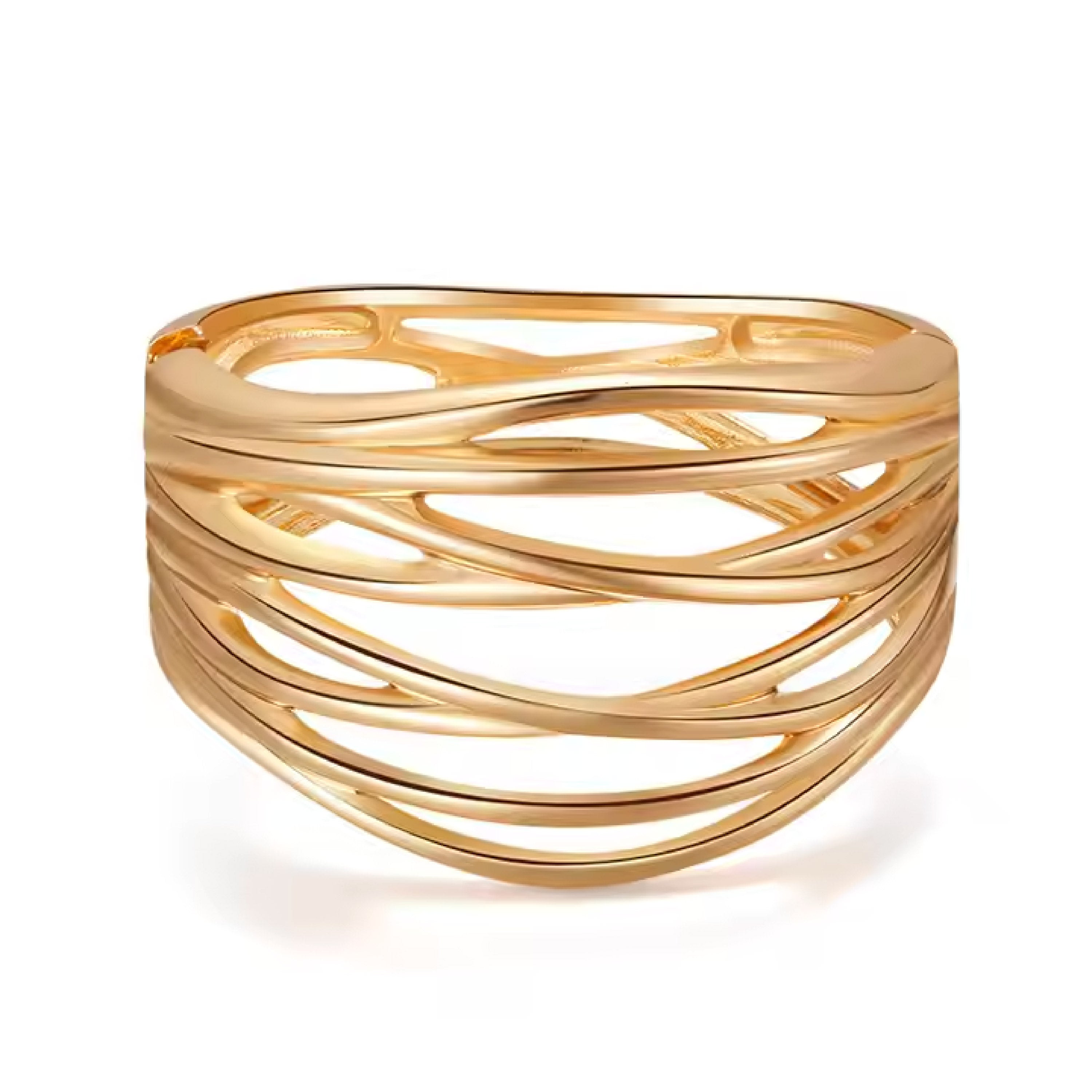 Golden Drift Wave Cuff