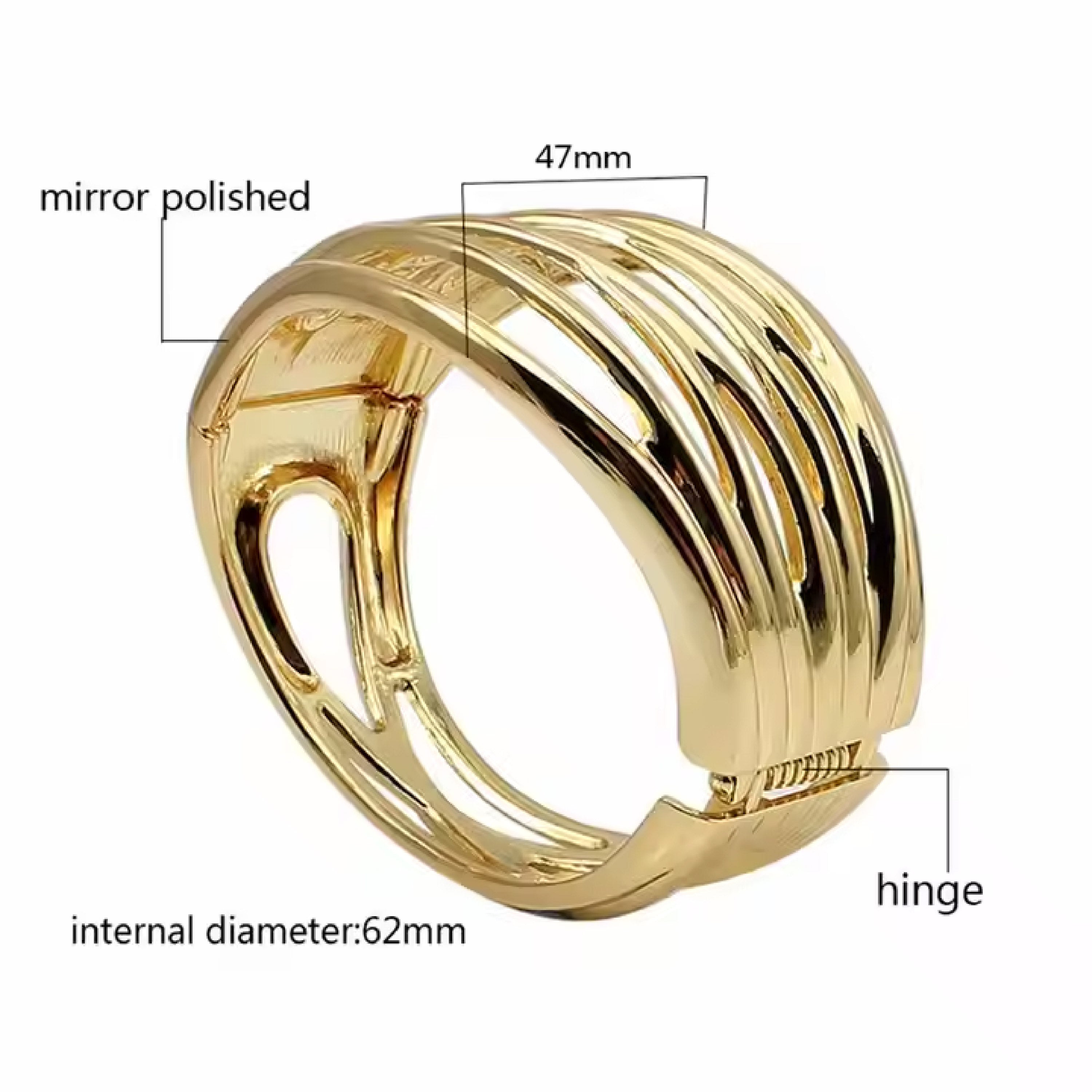 Golden Drift Wave Cuff