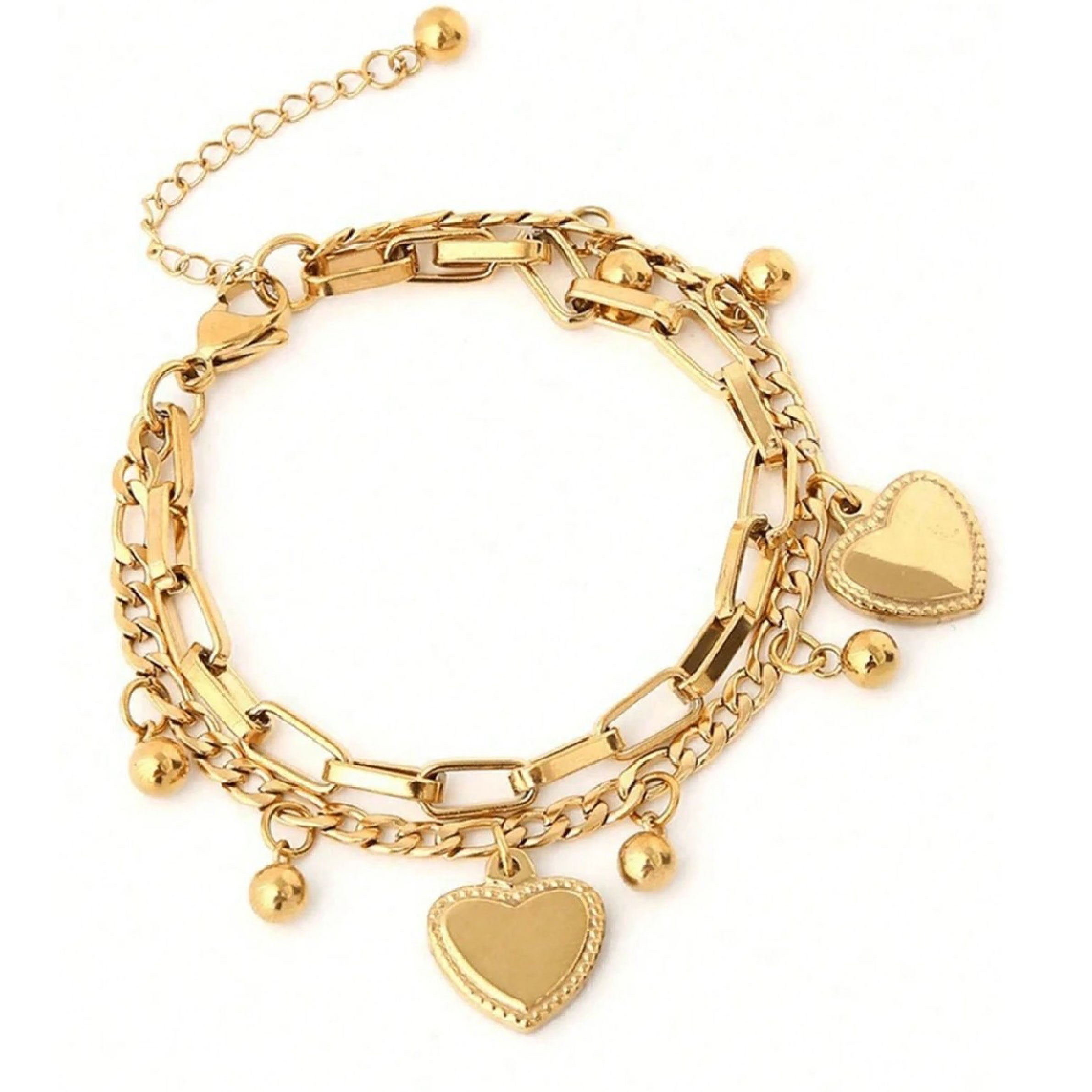 Amora Heart Charm Bracelet
