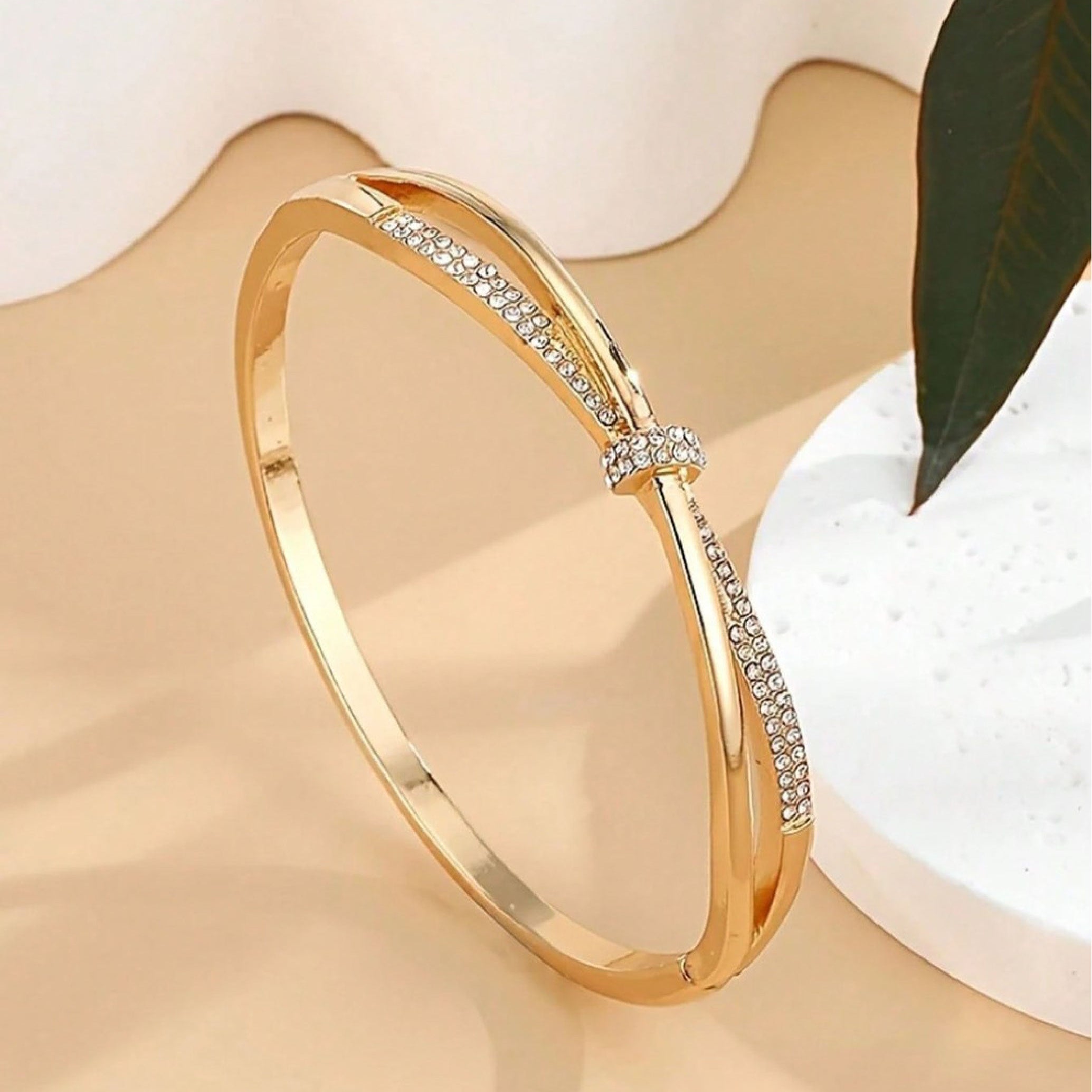 Aurora Twist Bangle
