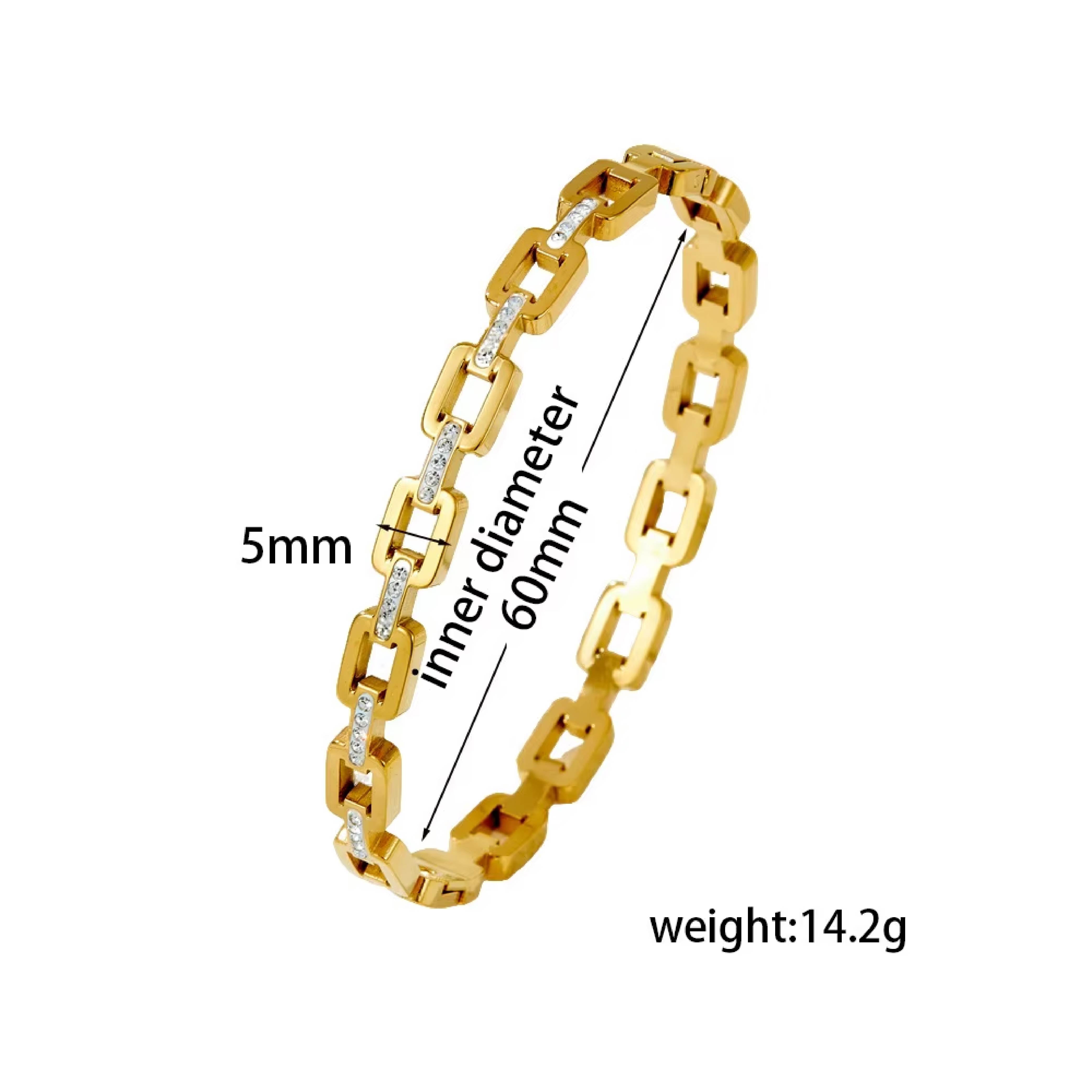 Luxe Gold Link Bracelet