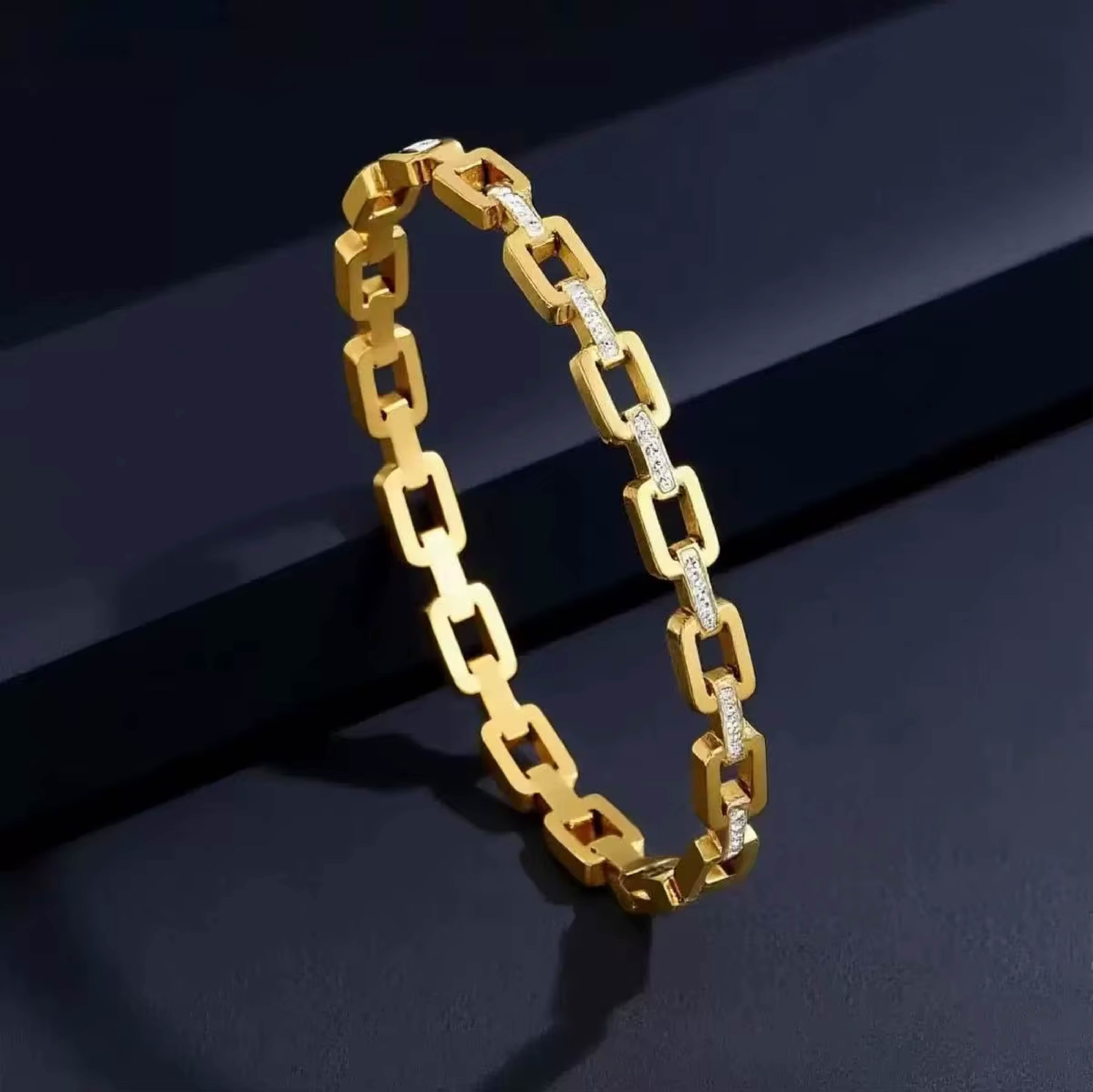 Luxe Gold Link Bracelet