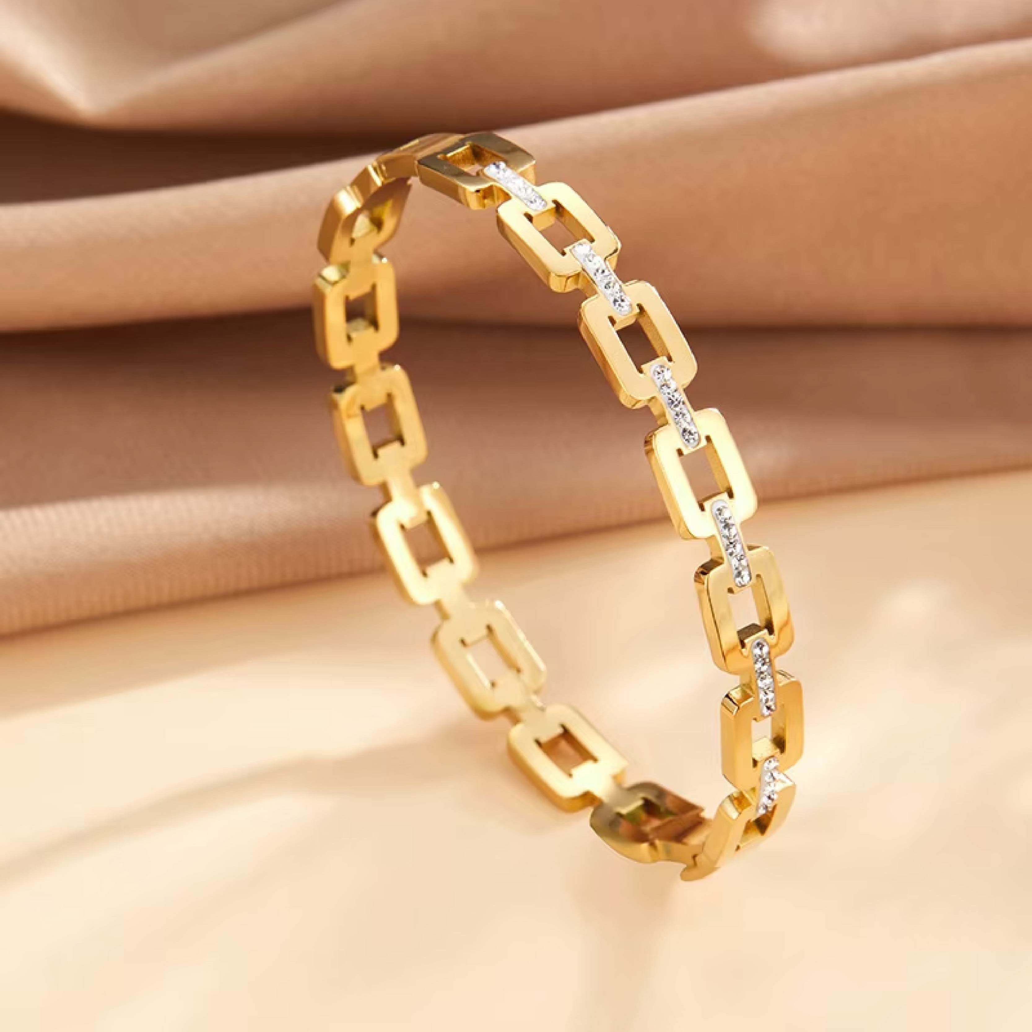 Luxe Gold Link Bracelet