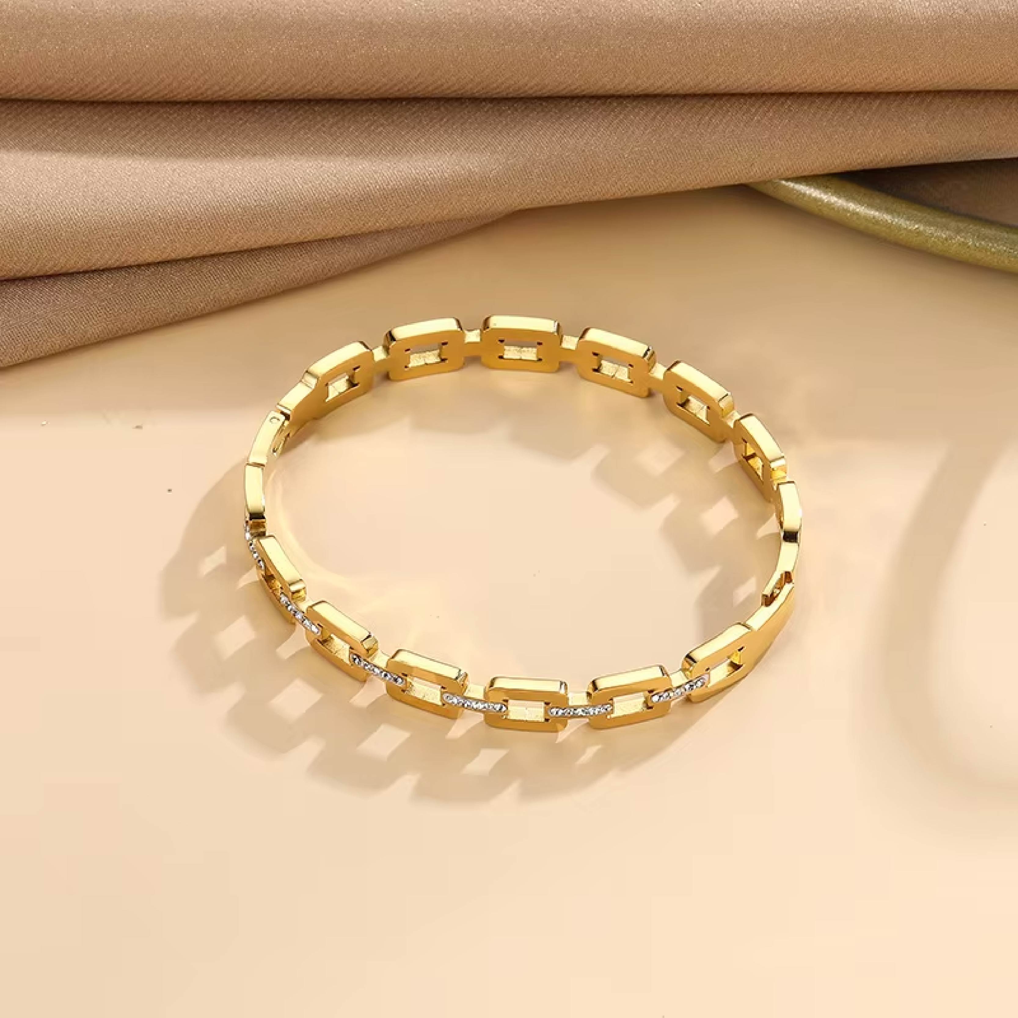 Luxe Gold Link Bracelet