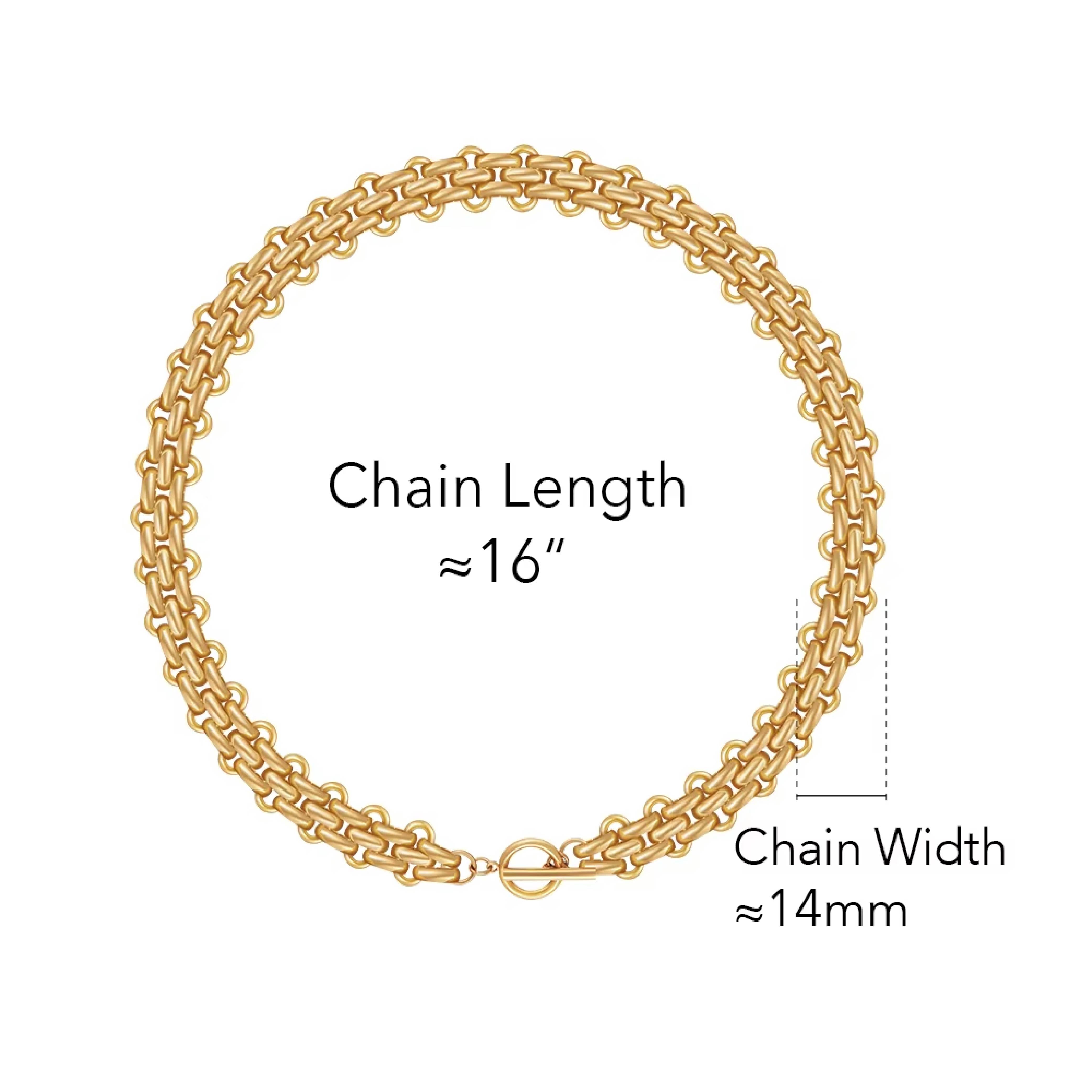 Golden Loop Choker Necklace