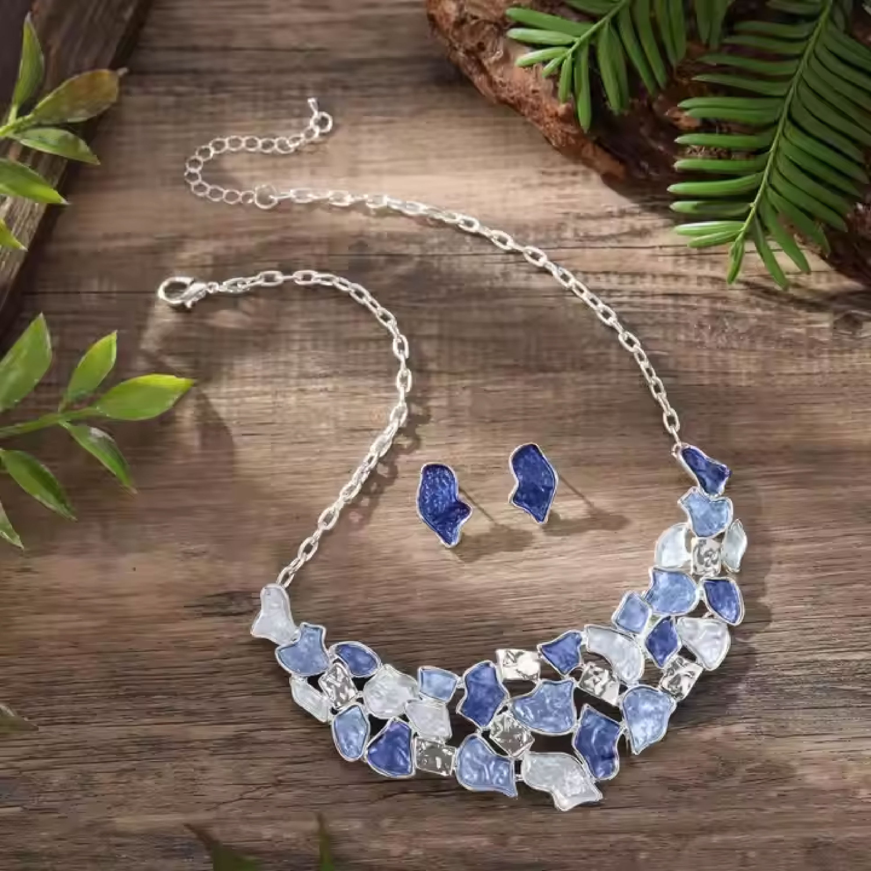 Ocean Shard Necklace Set