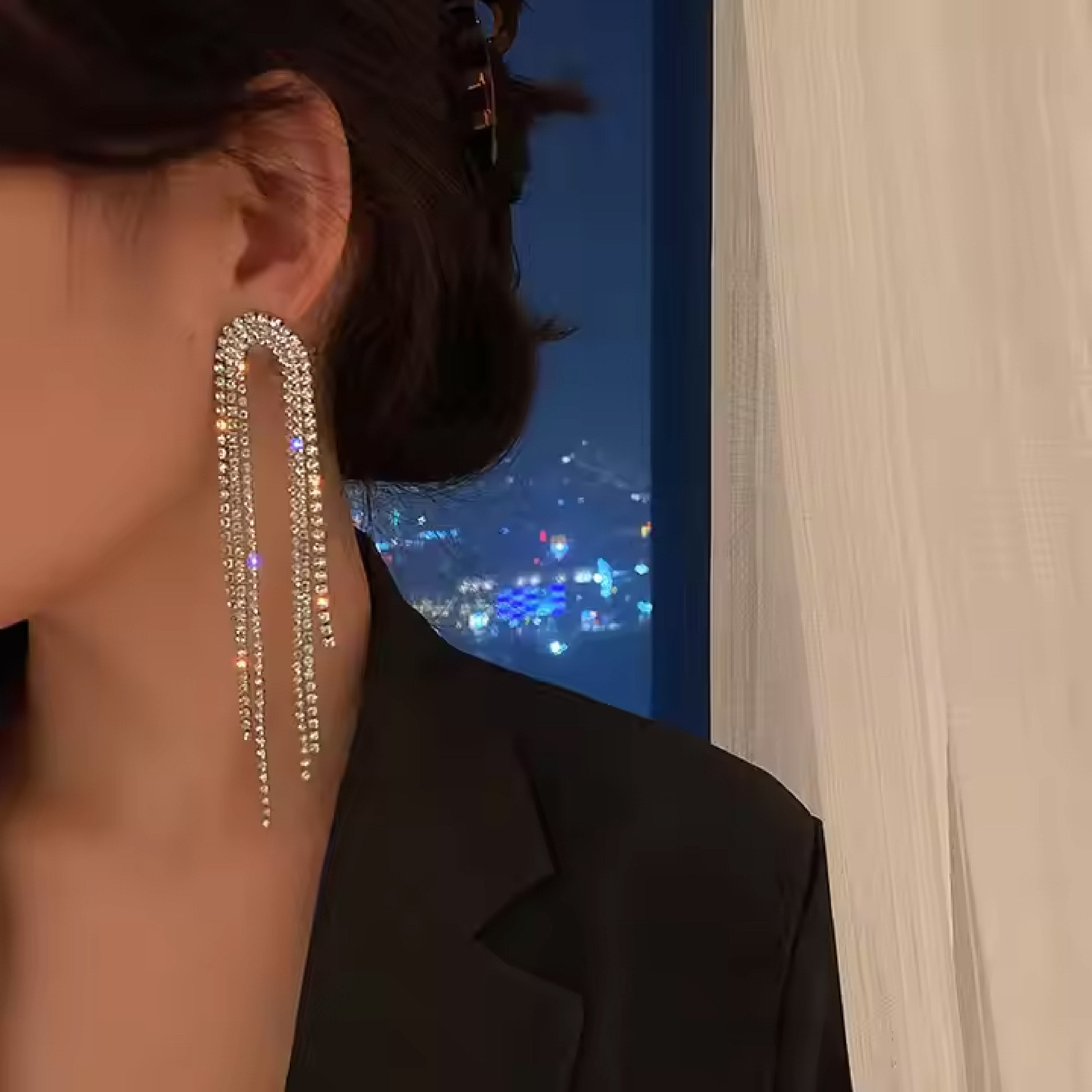 Rhinestone Earrings
