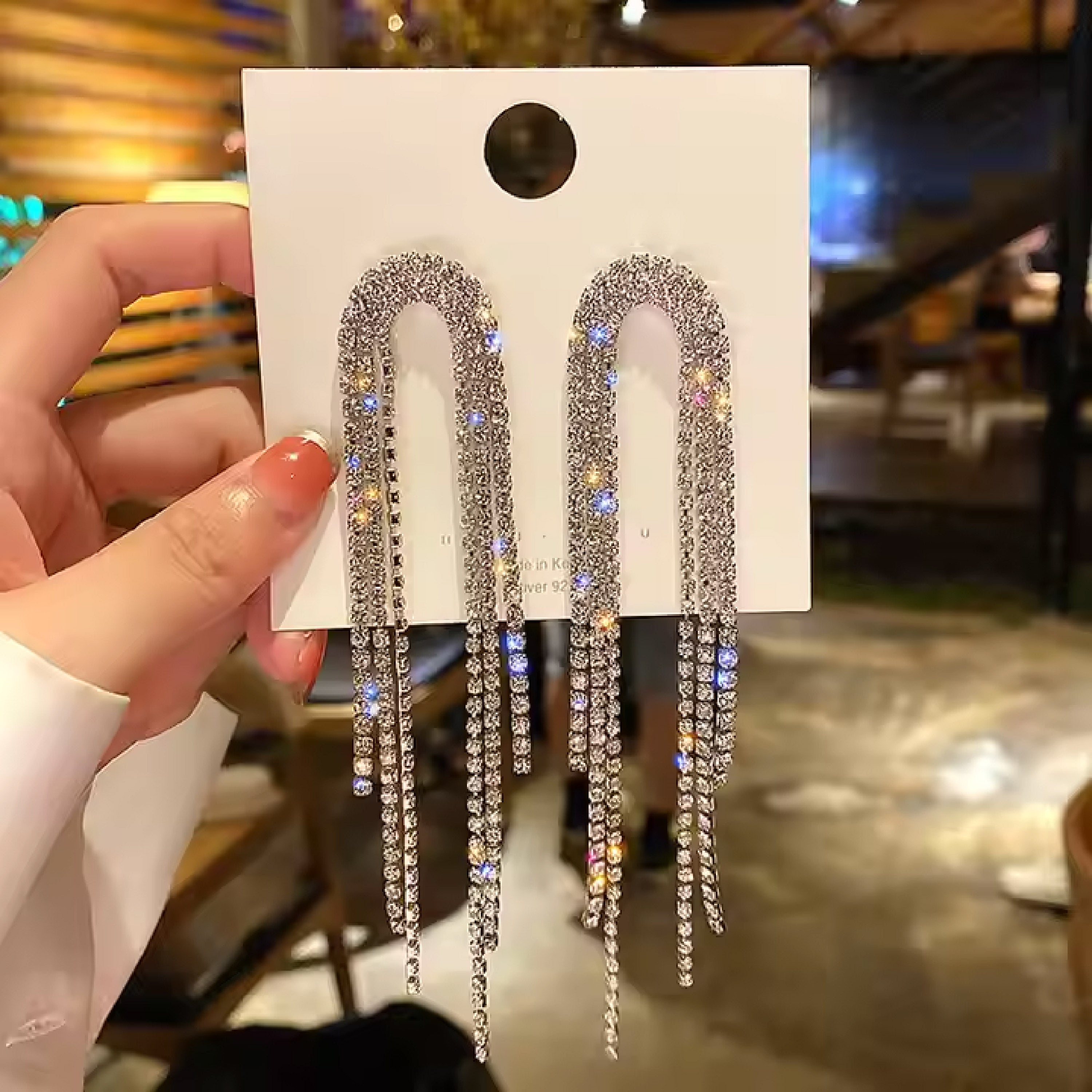 Rhinestone Earrings