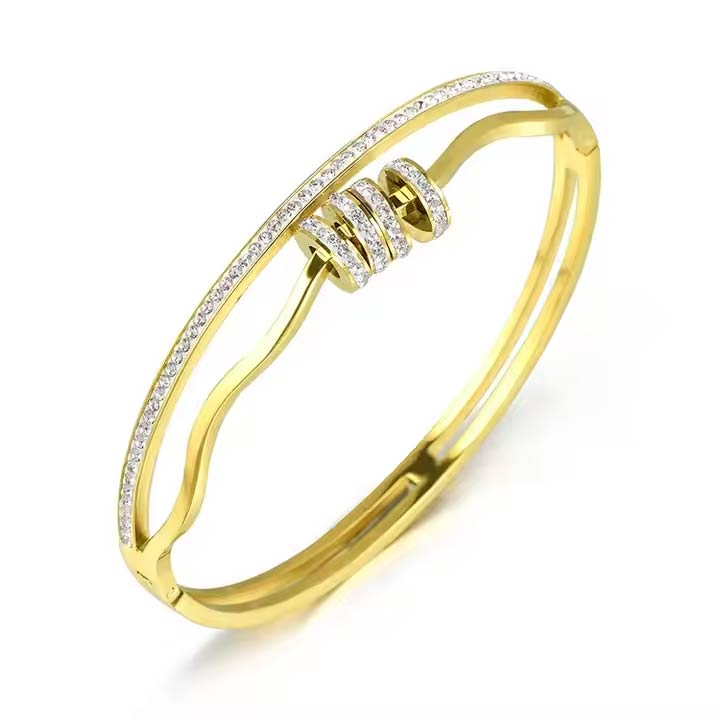 Twilight Wave Bangle