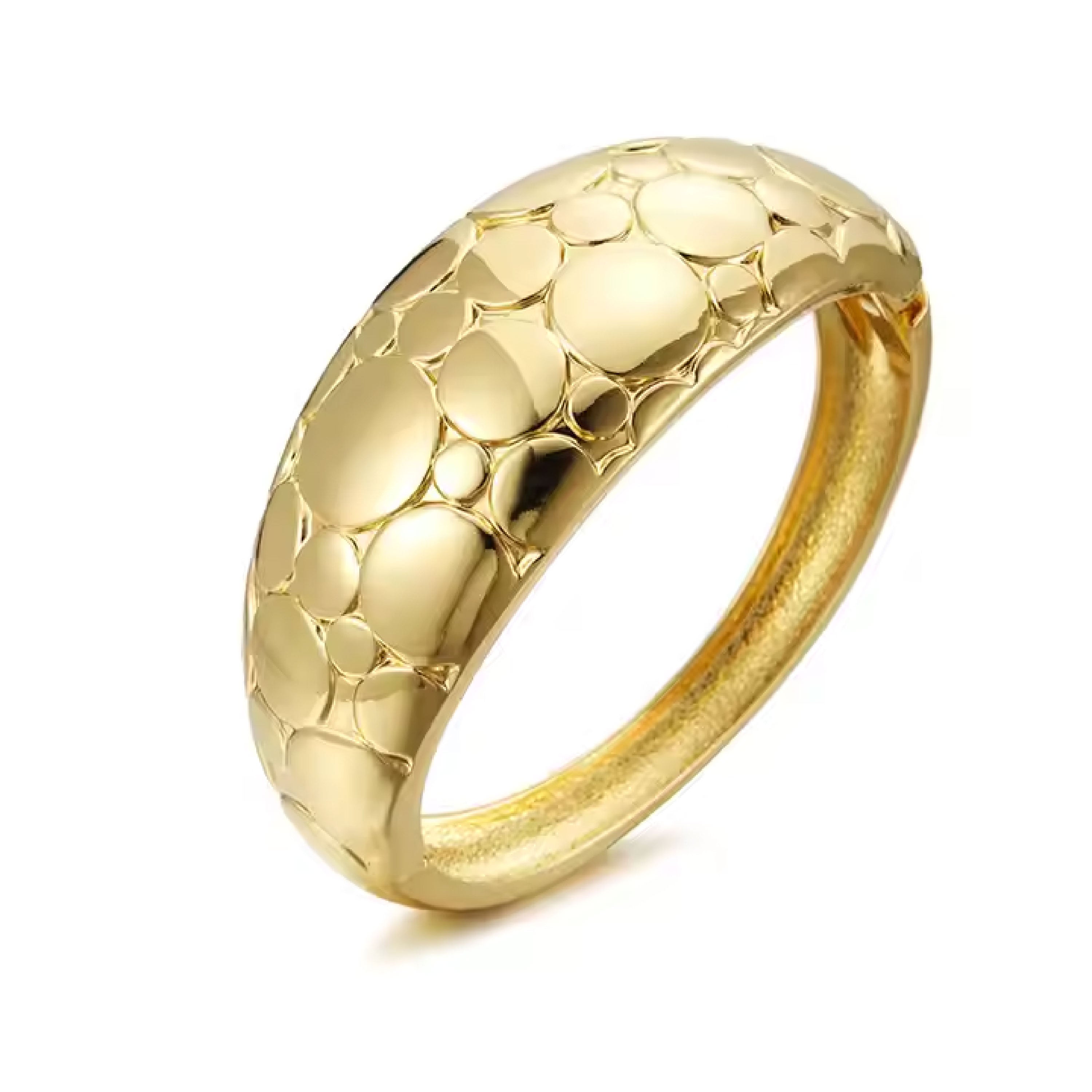 Golden Bubbles Cuff