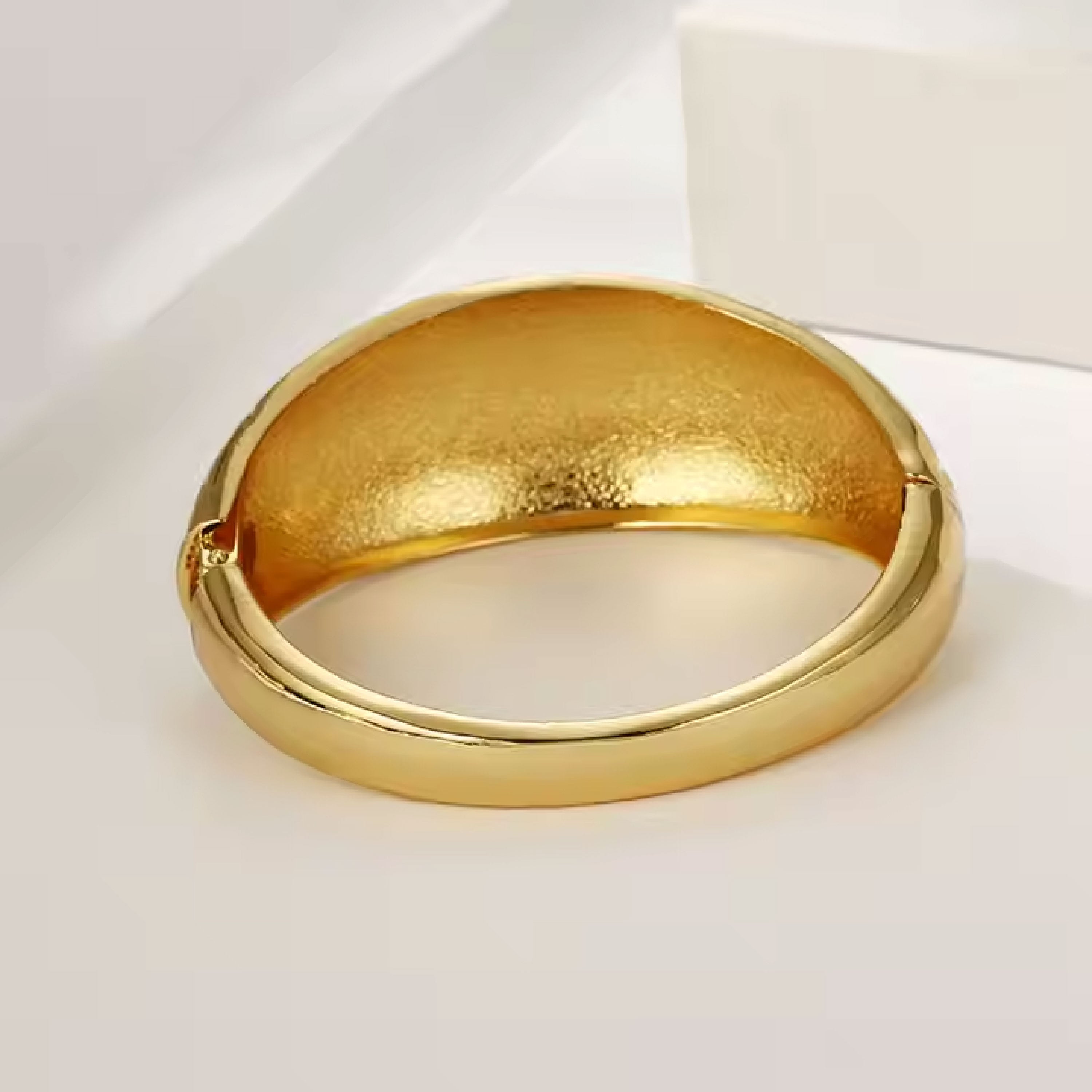 Golden Bubbles Cuff