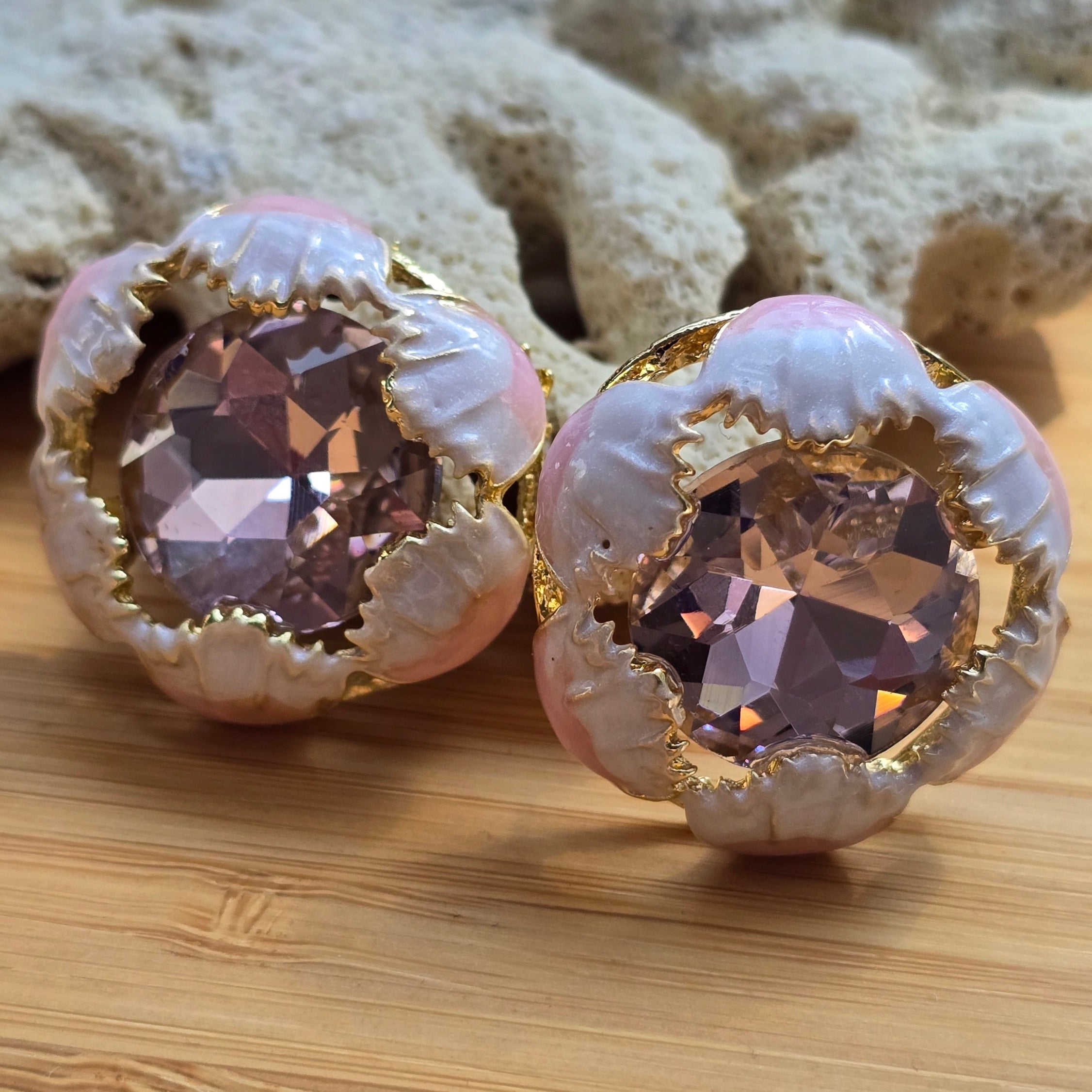 Pastel Petal Studs