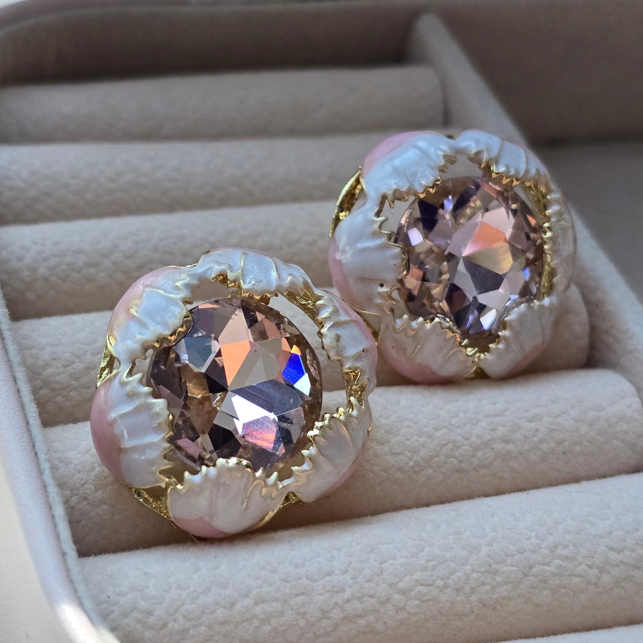Pastel Petal Studs