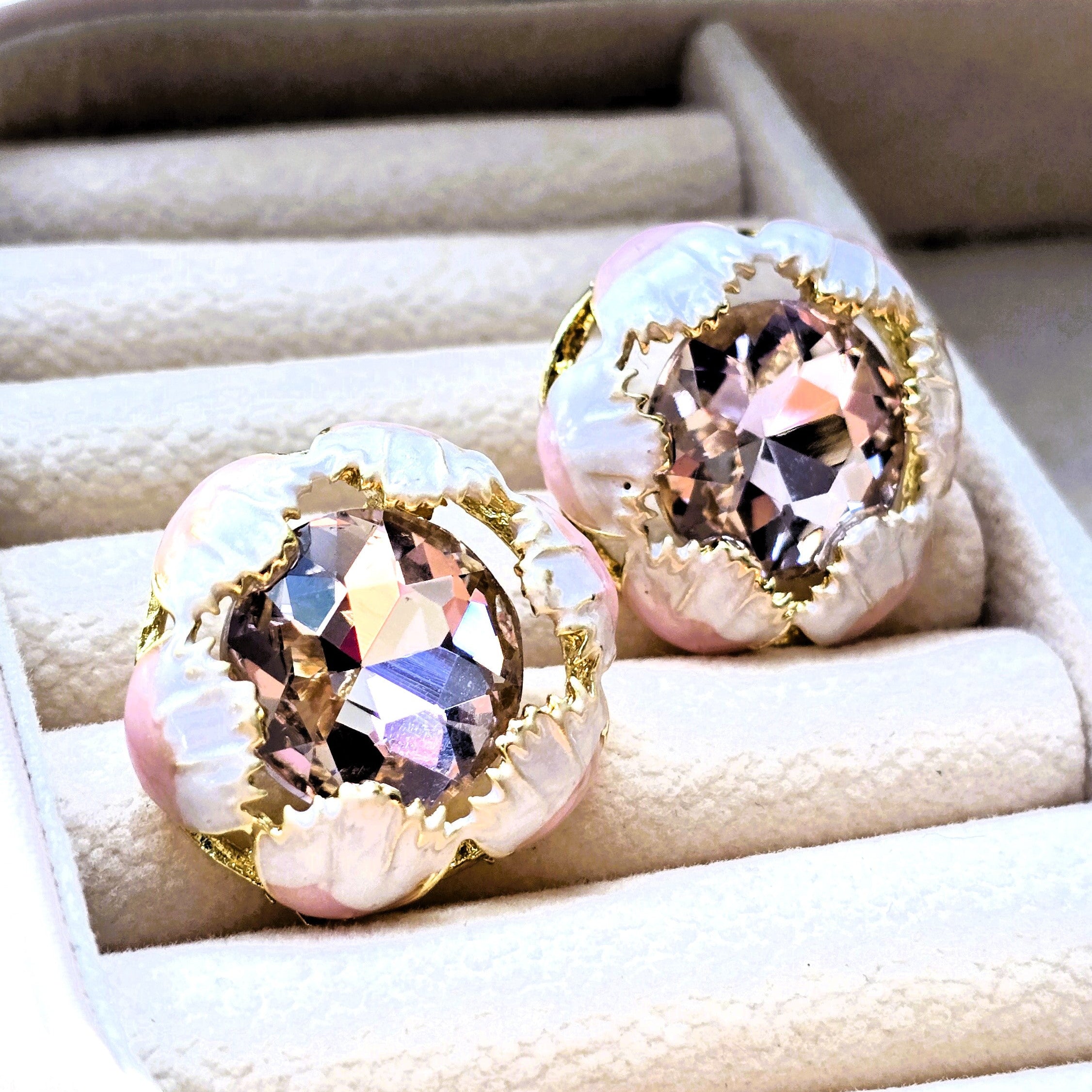 Pastel Petal Studs
