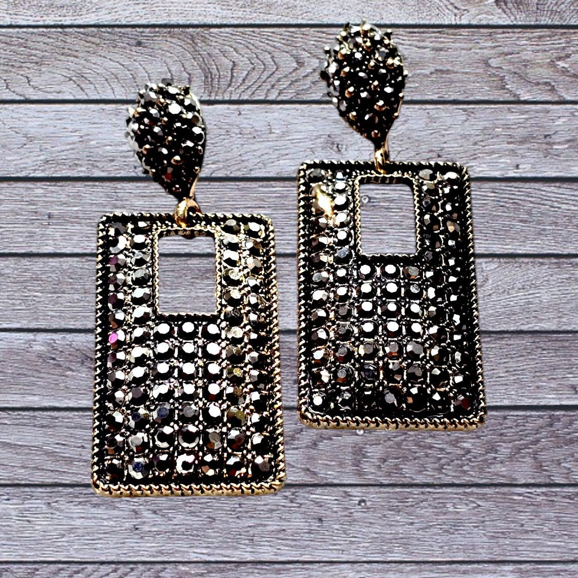 Turkish Rectangle Earrings