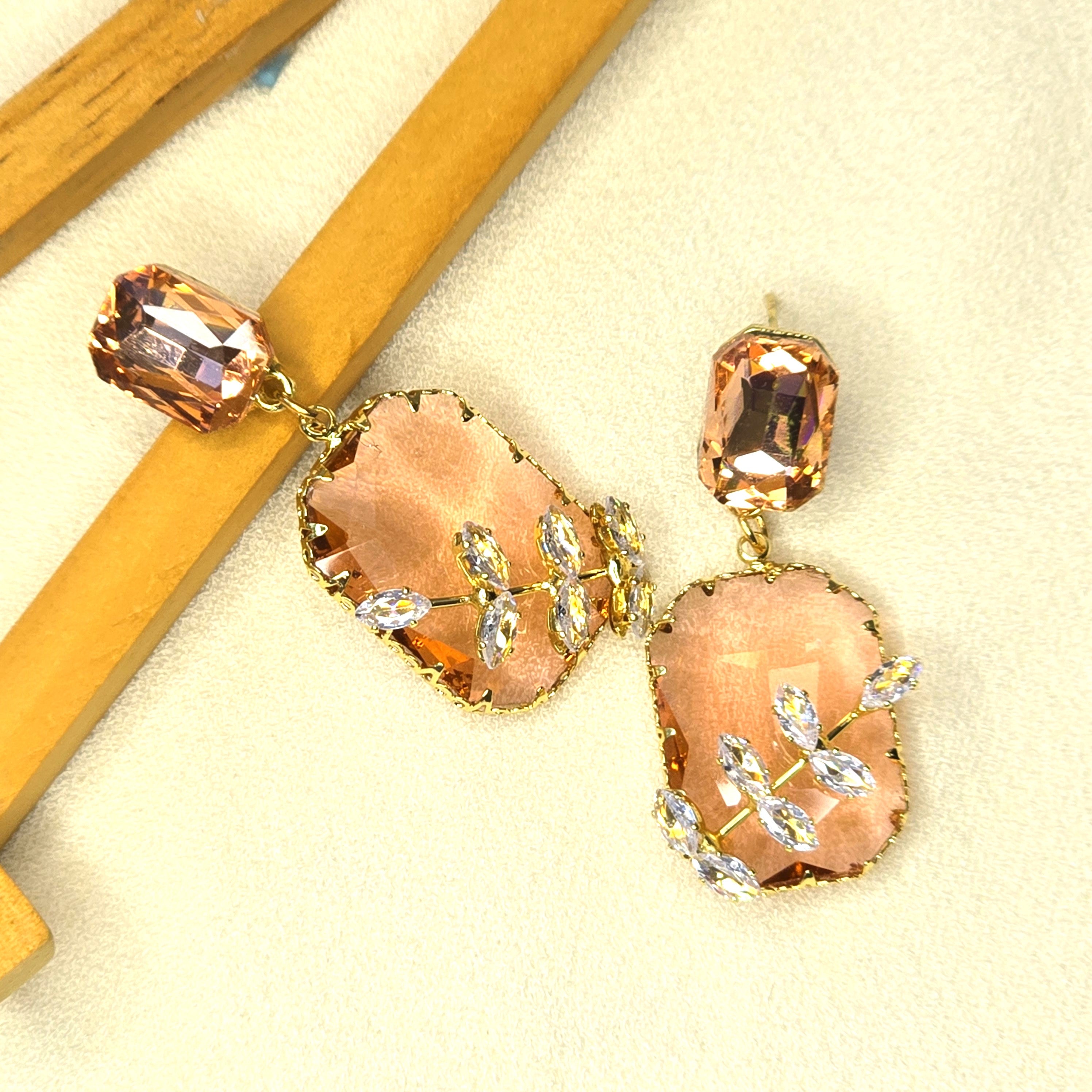 Orange Candy Earrings