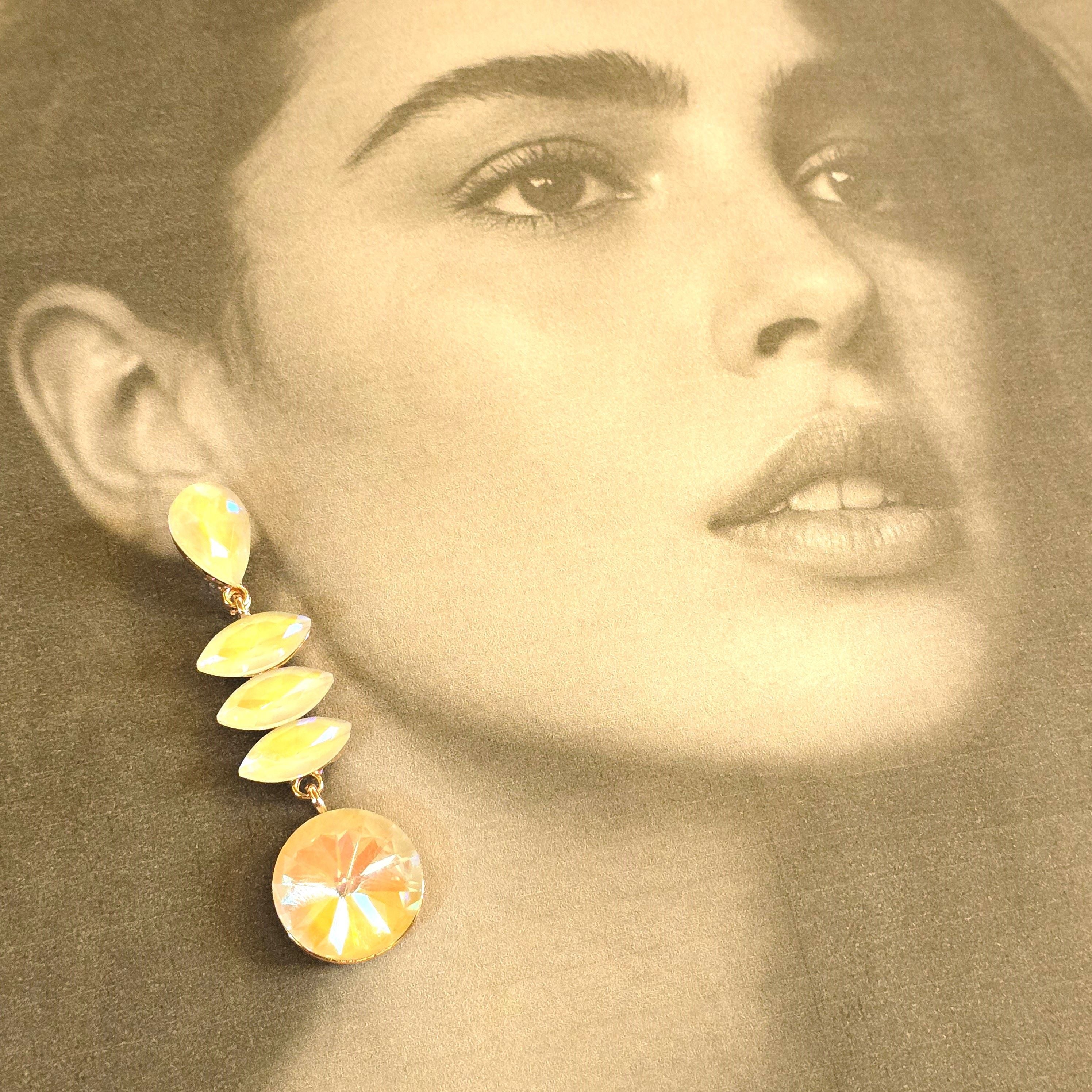 Aurora Glow Drop Earrings