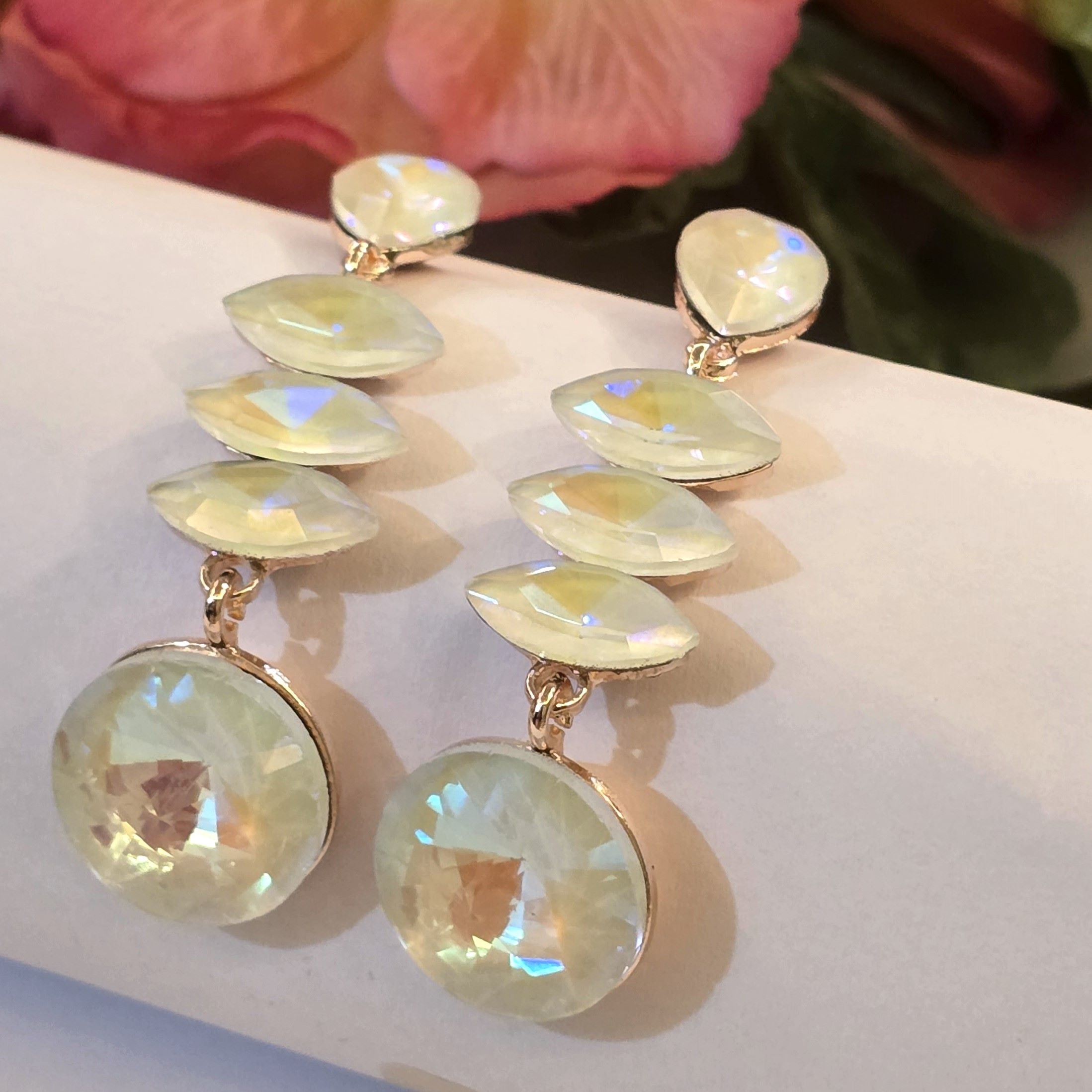Aurora Glow Drop Earrings
