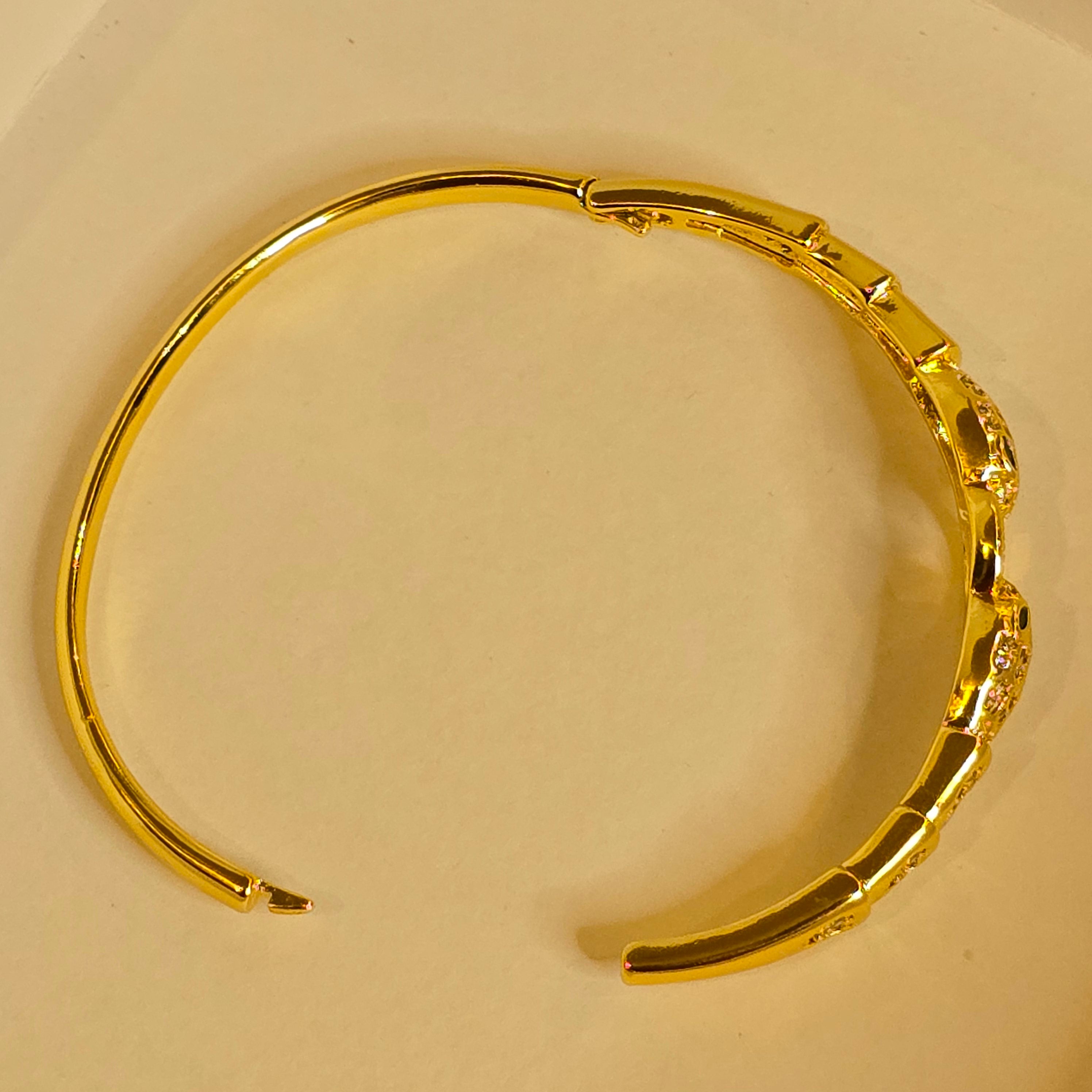 Royal Twin Gold Bracelet