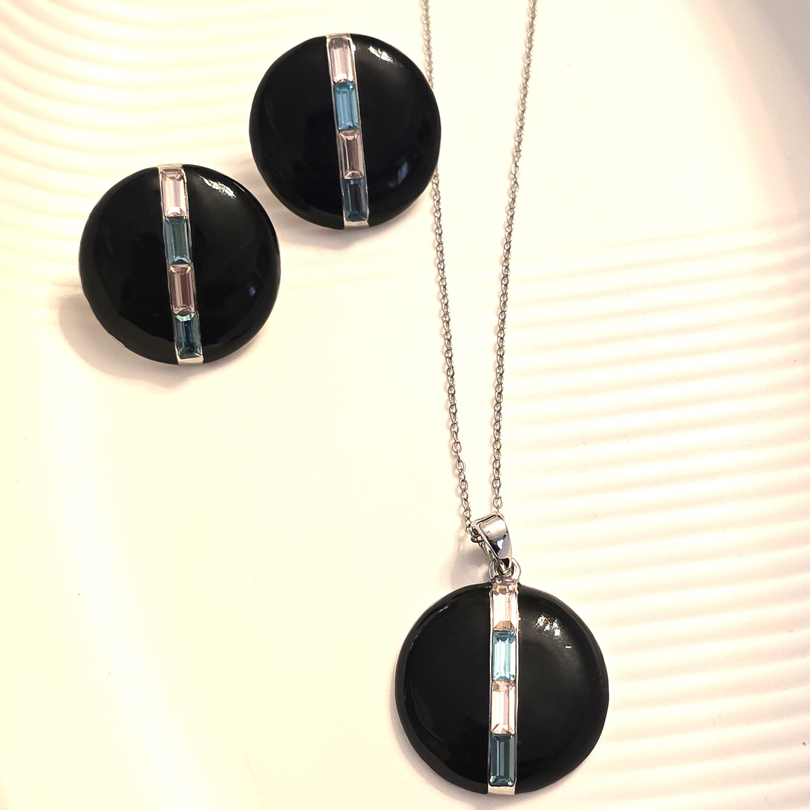 Midnight Onyx Luxe Jewelry Set