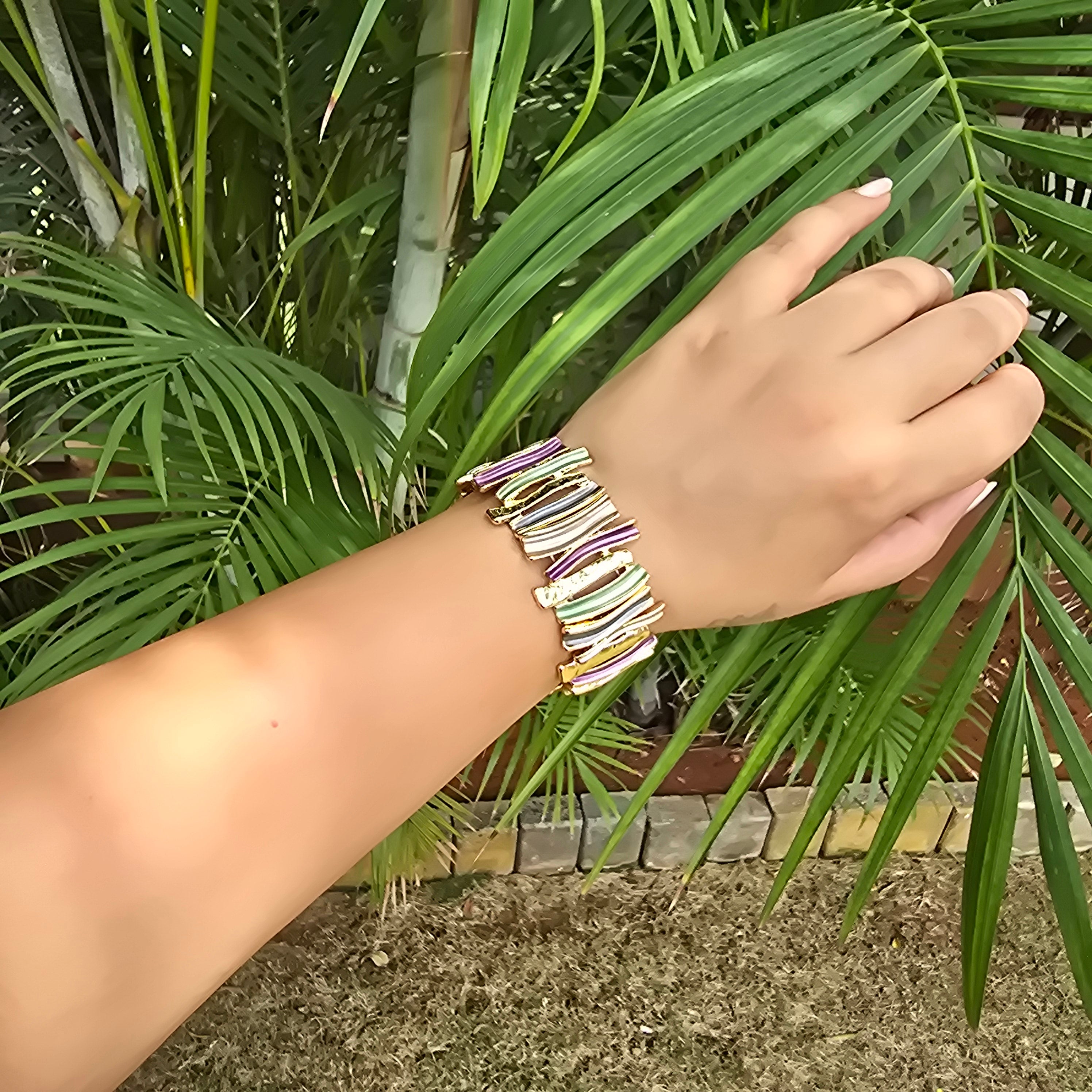 Auric Wave Handmade Bracelet
