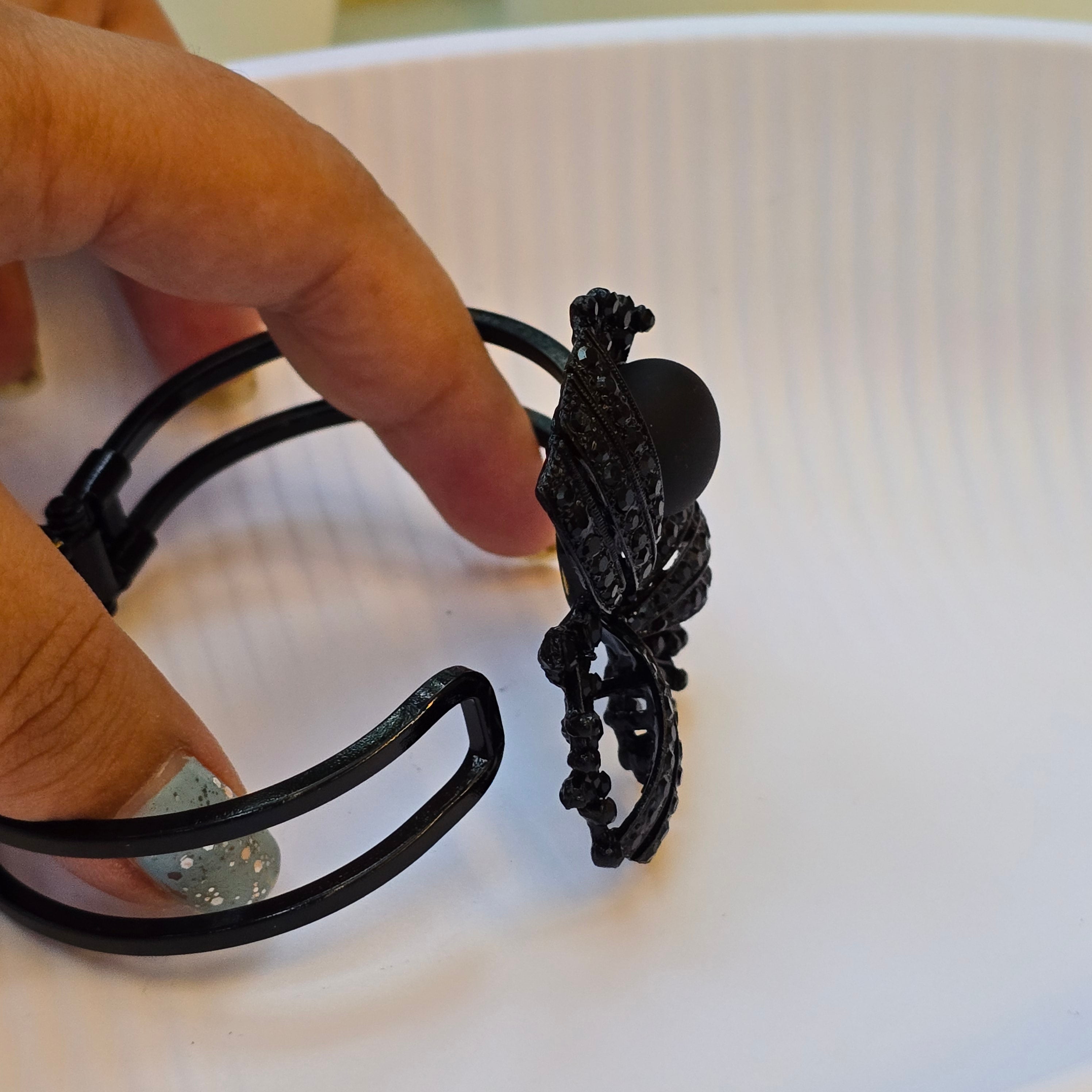 Black Crystal Bracelet