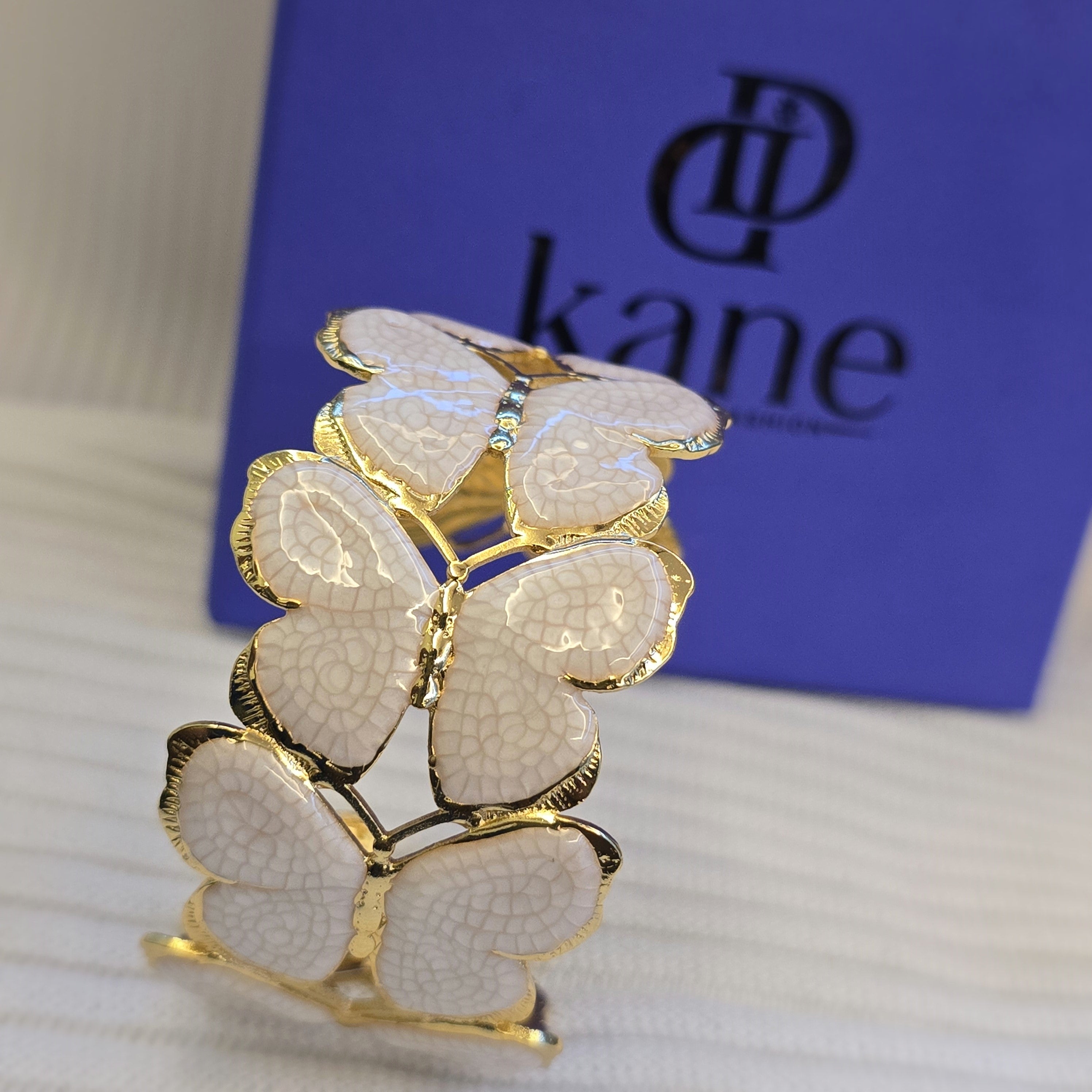 Ivory Butterfly Bracelet
