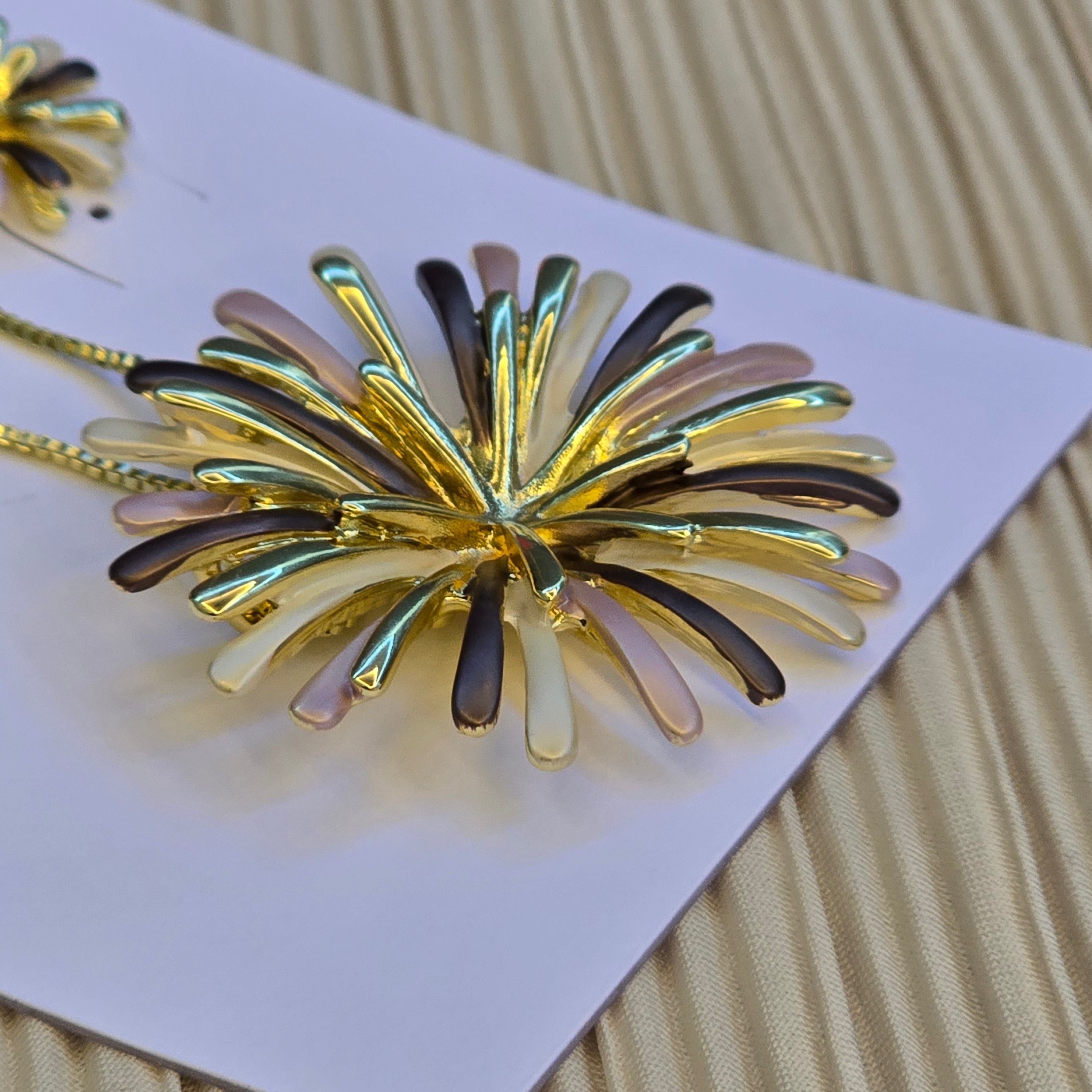 Bloom Necklace & Earring Set