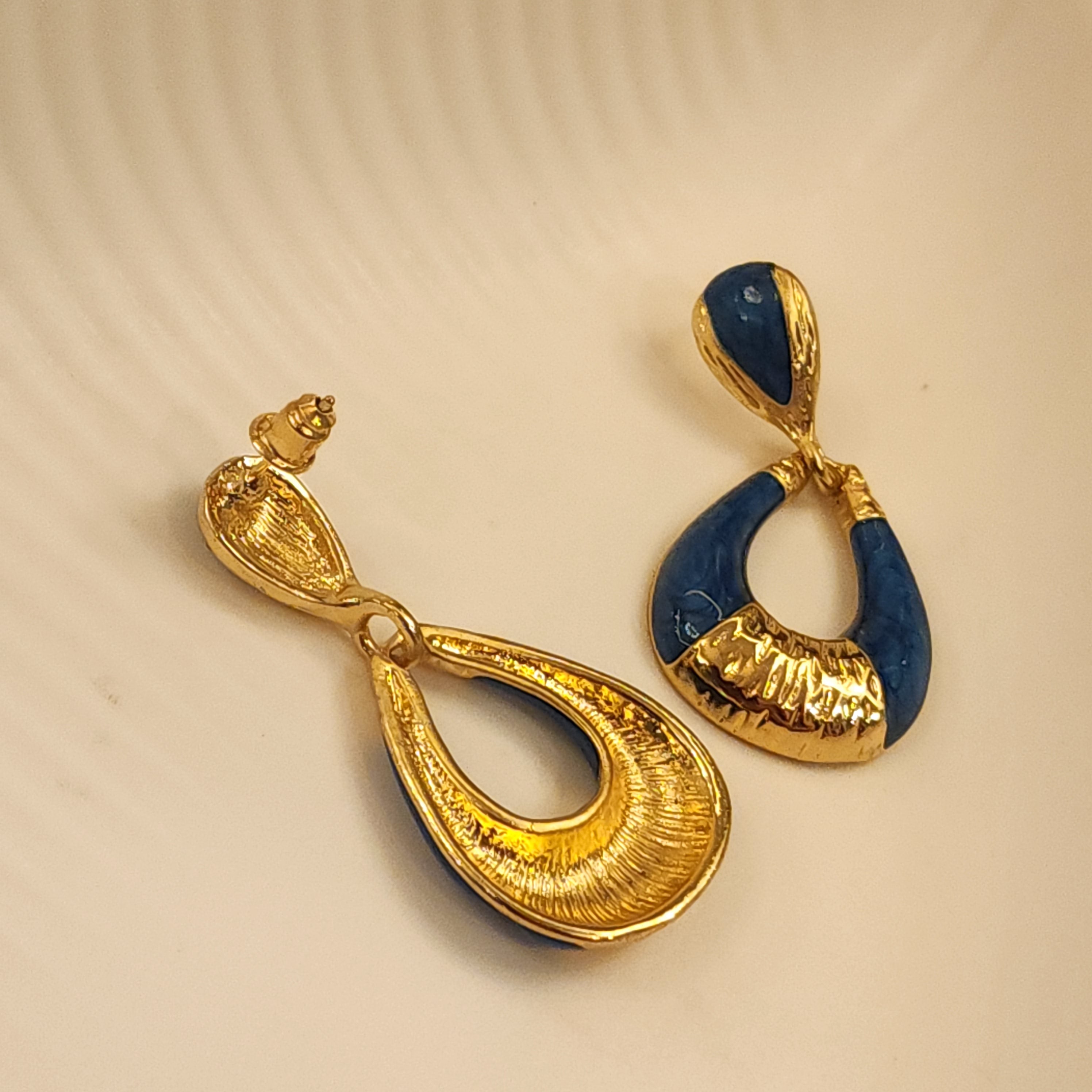 Blue Royale Danglers