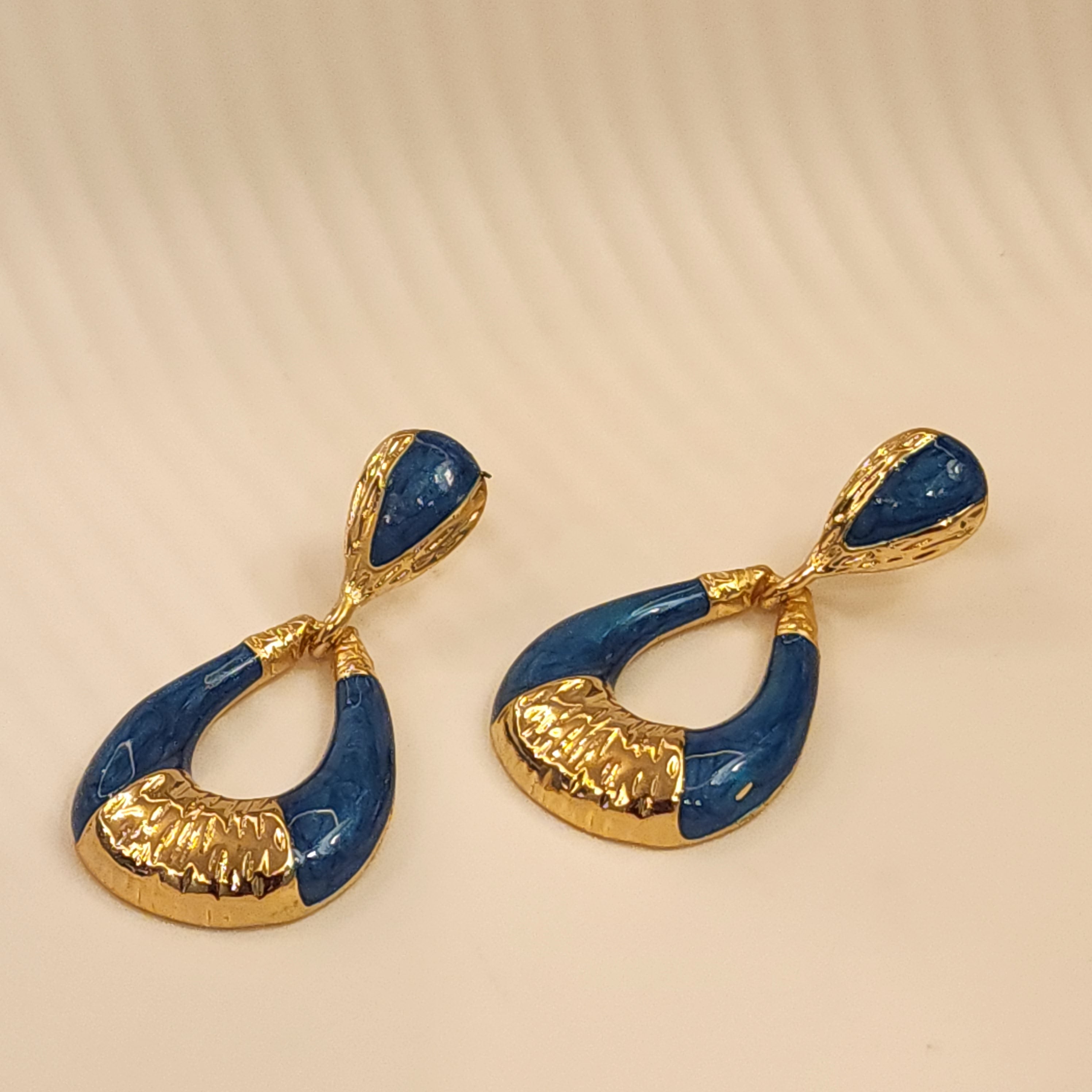 Blue Royale Danglers