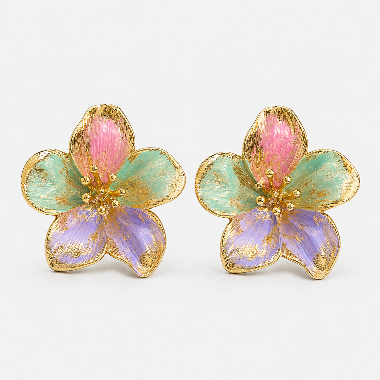 Pastel Stud Earrings