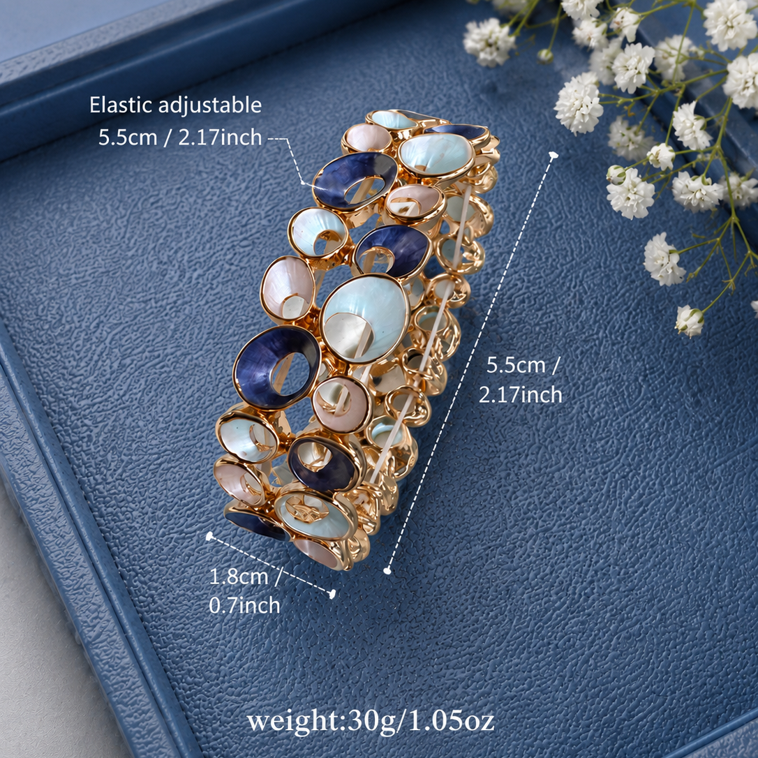 Blue Aurora Stretch Bracelet