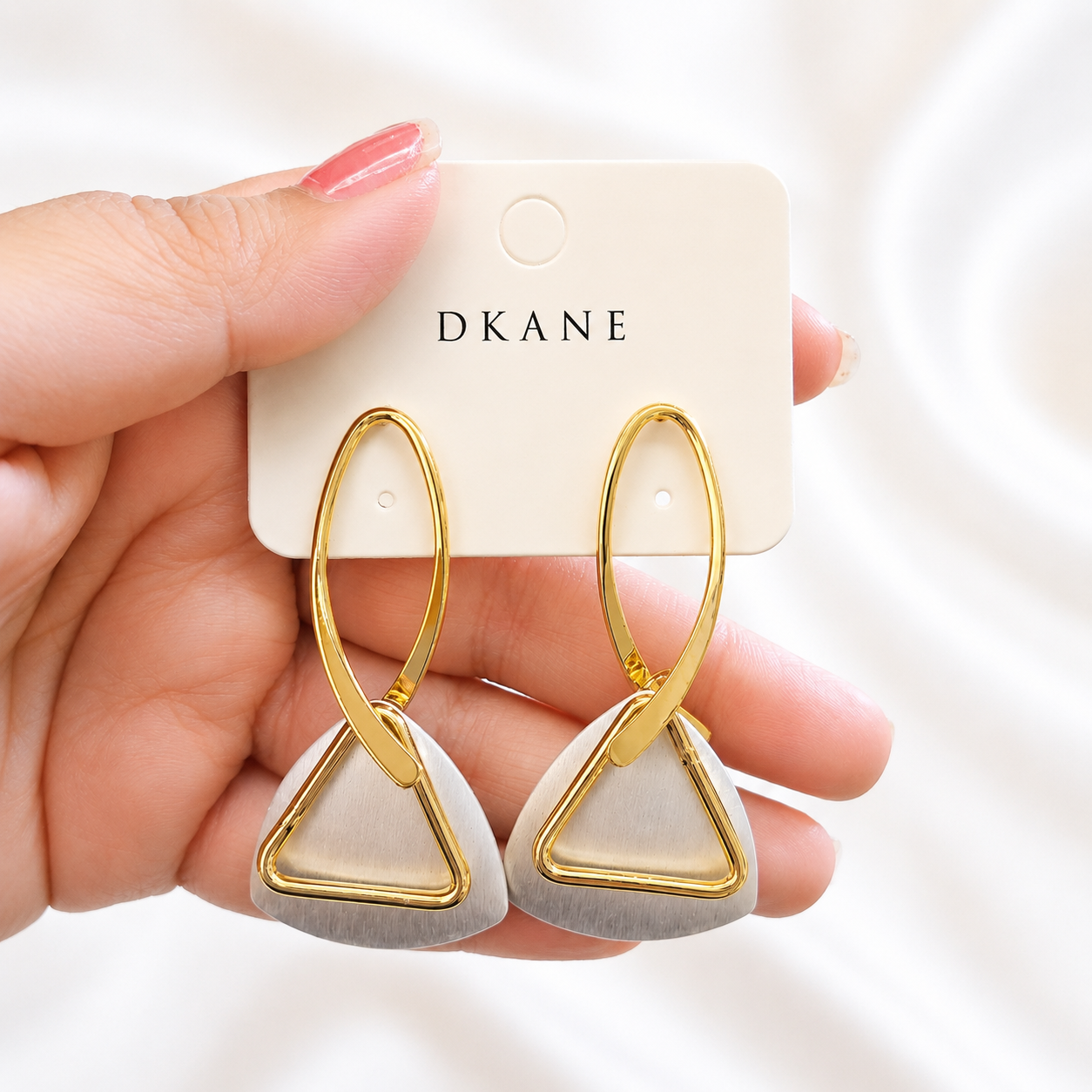 Geometric Statement Earrings