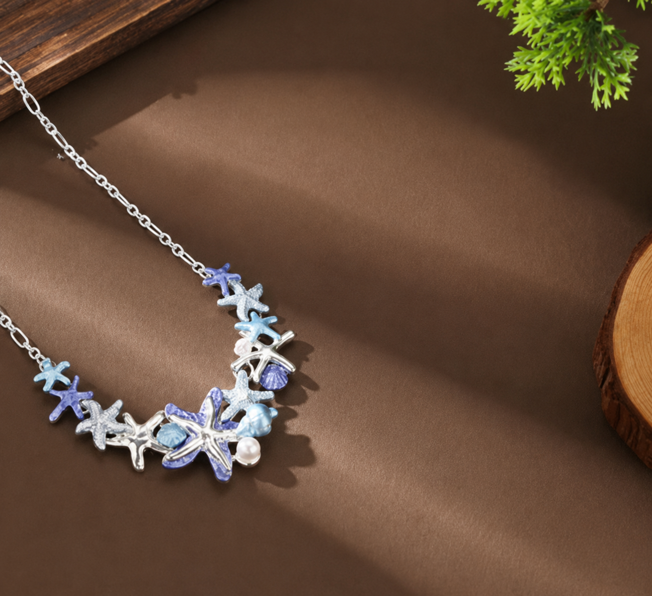 Ocean Star Charm Necklace