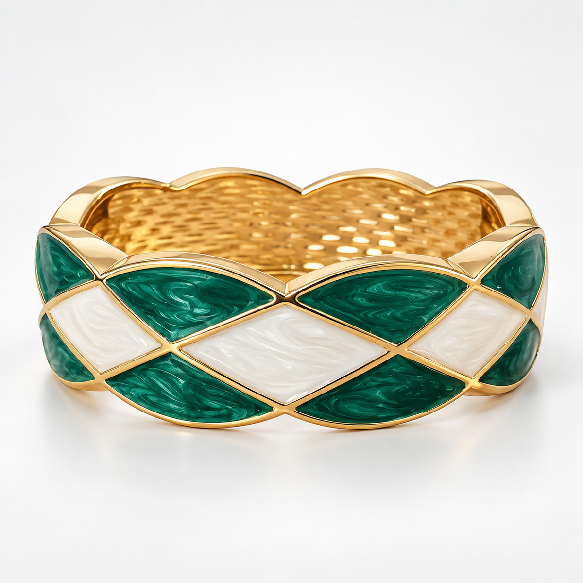 Enamel Bracelet Set Of 2