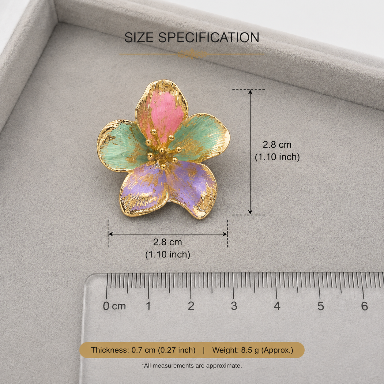 Pastel Stud Earrings
