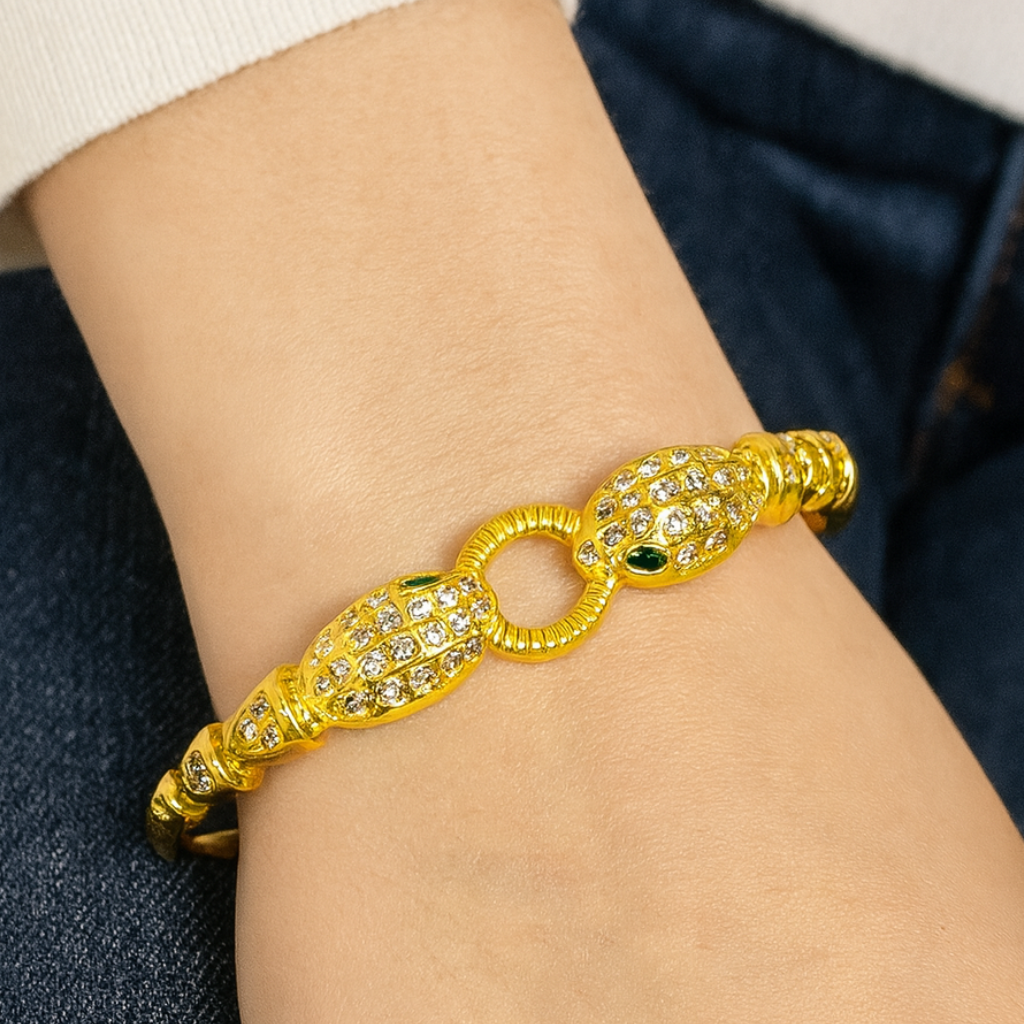 Royal Twin Gold Bracelet