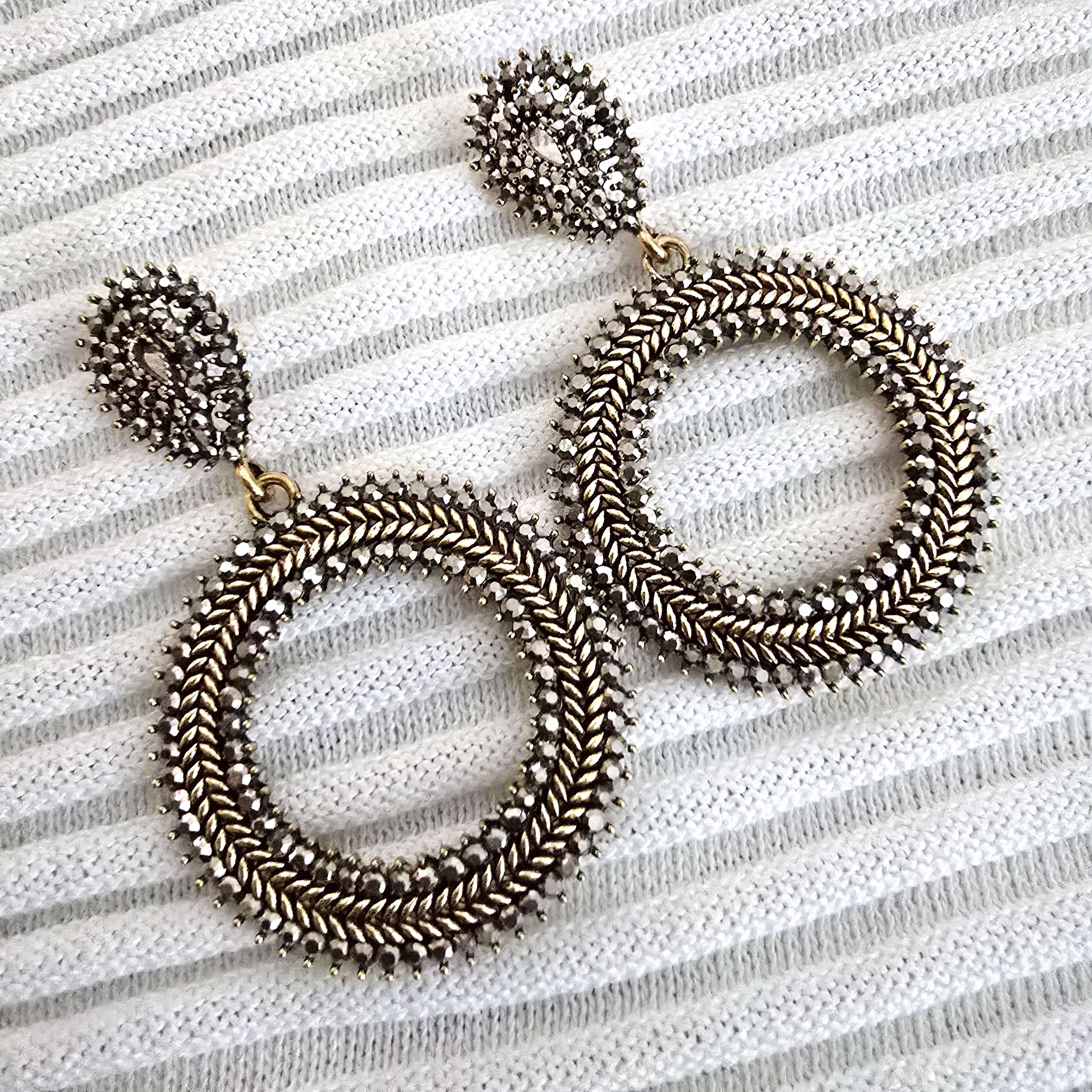 Halo Antique Earrings