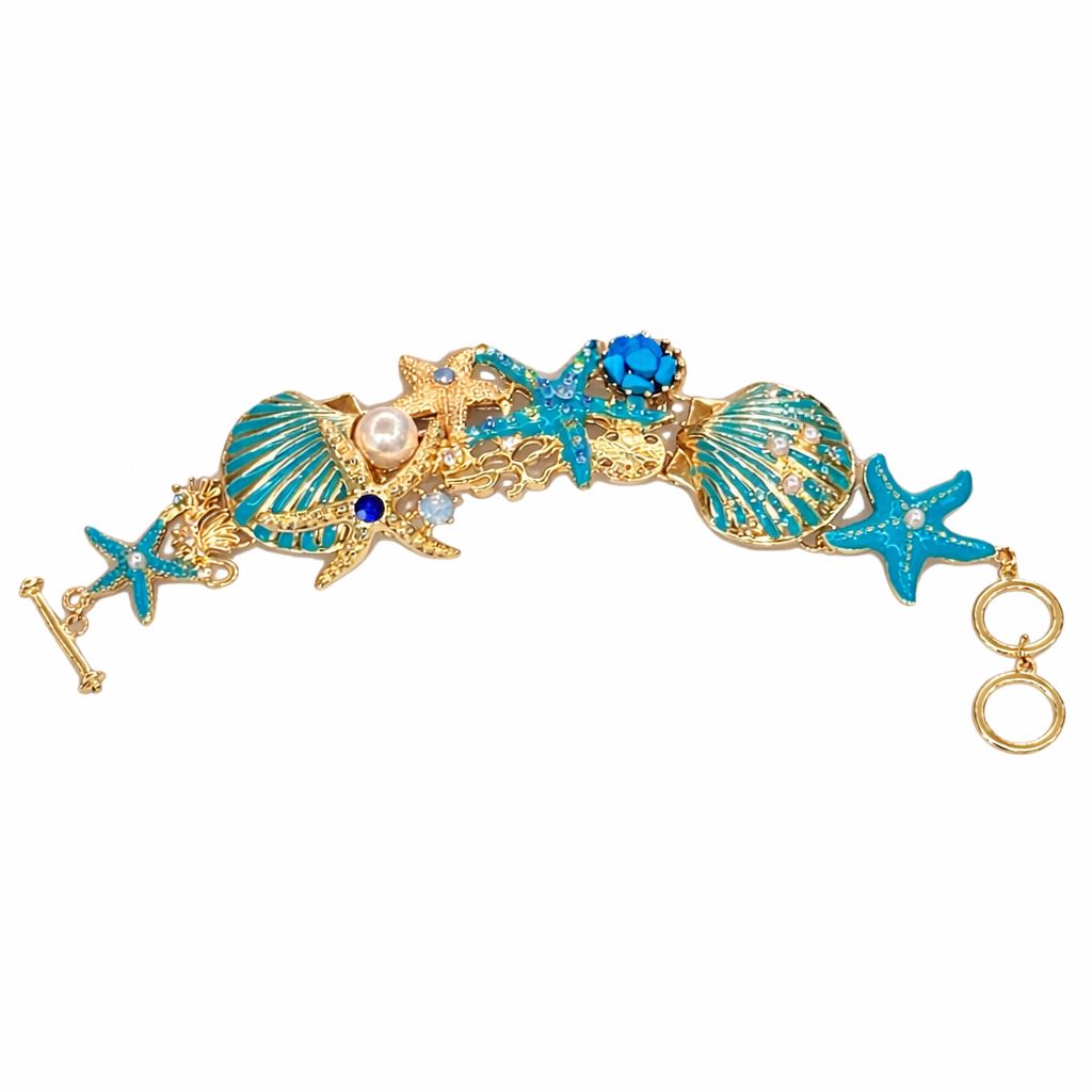 Coral & Starfish Bracelet