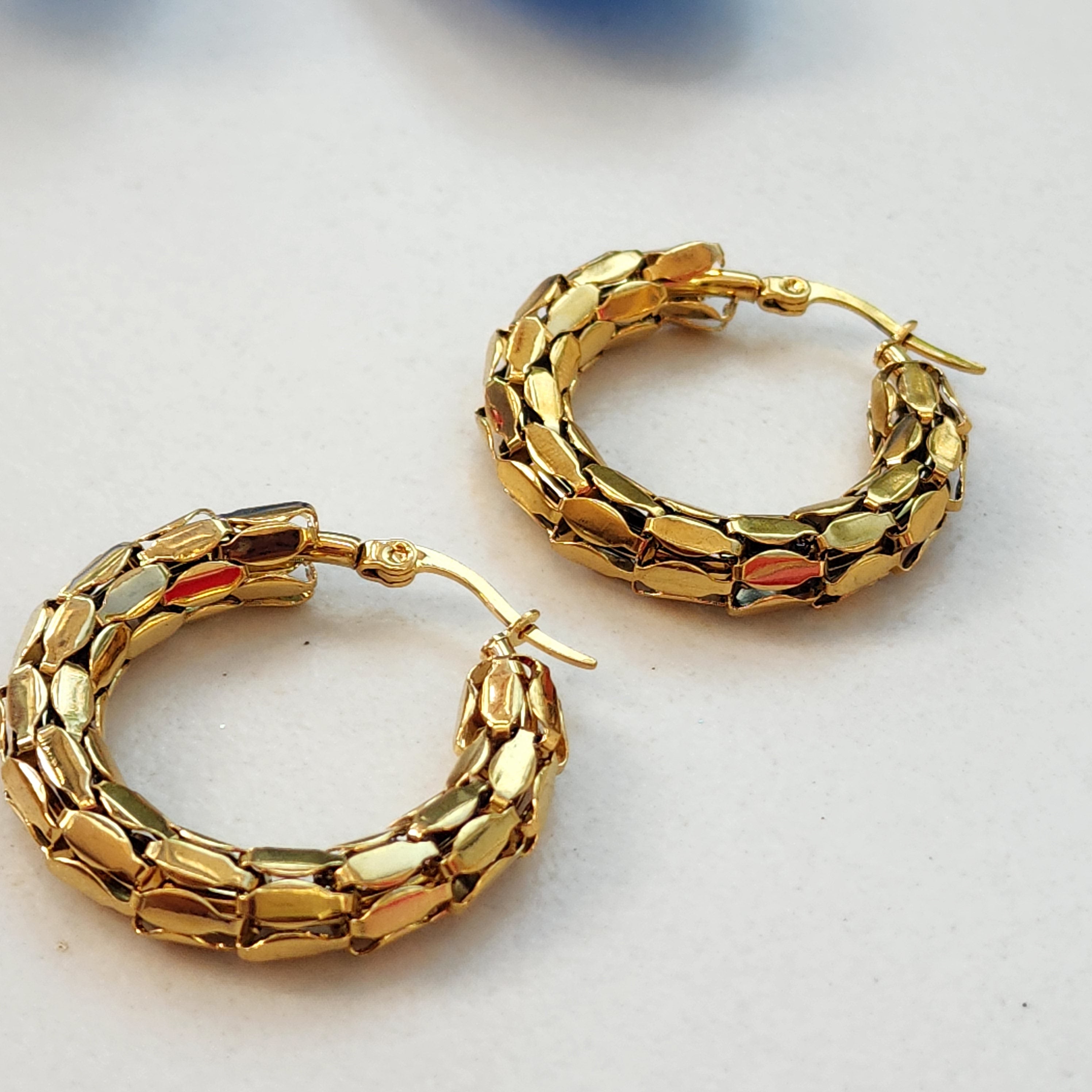 Corn Chain Hoops