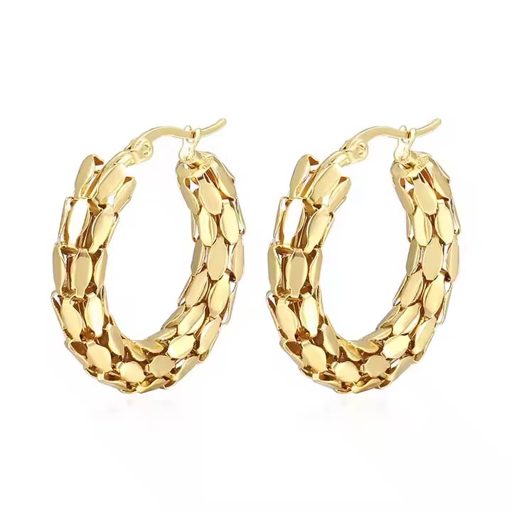 Corn Chain Hoops