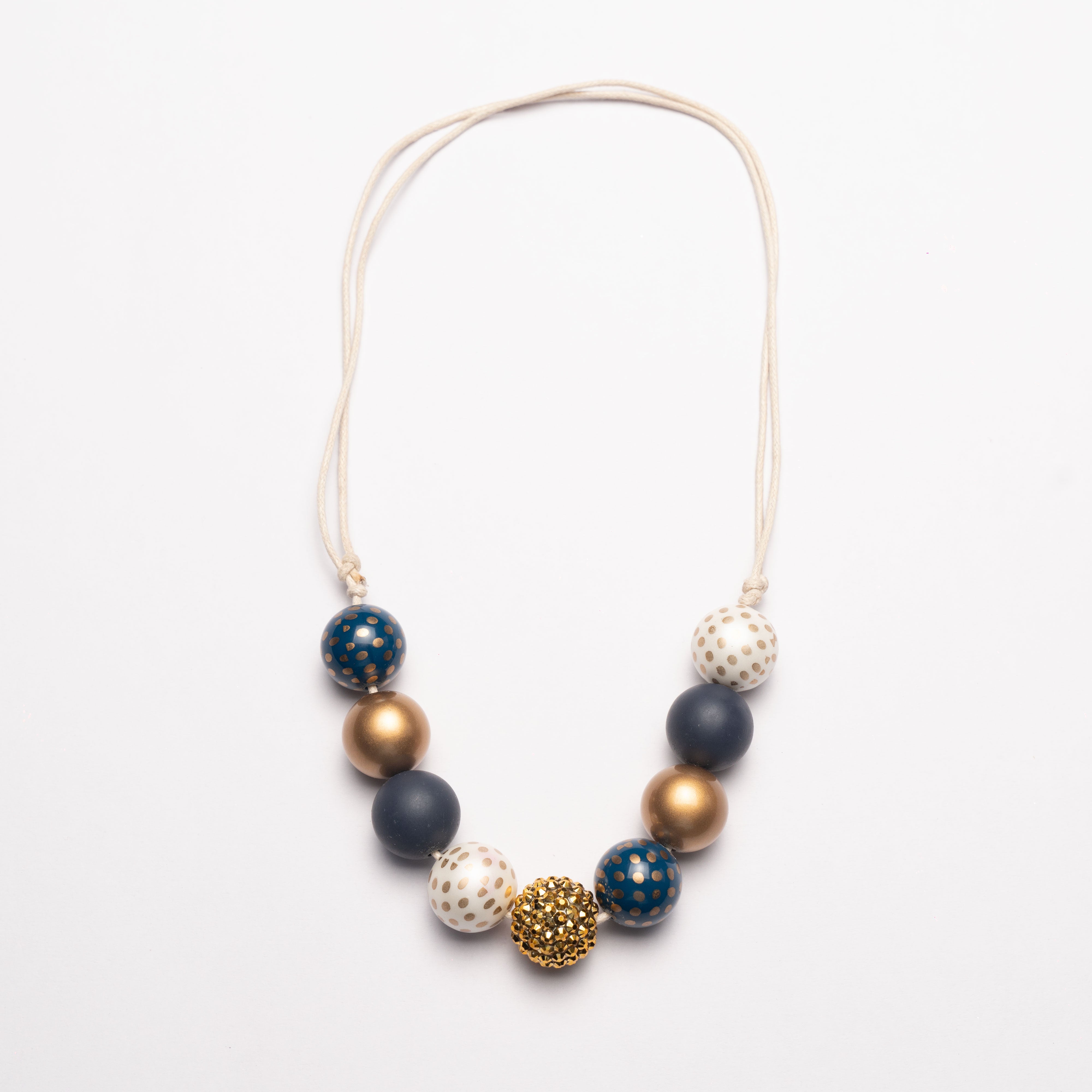 Dark Blue And Golden Bubble Gum