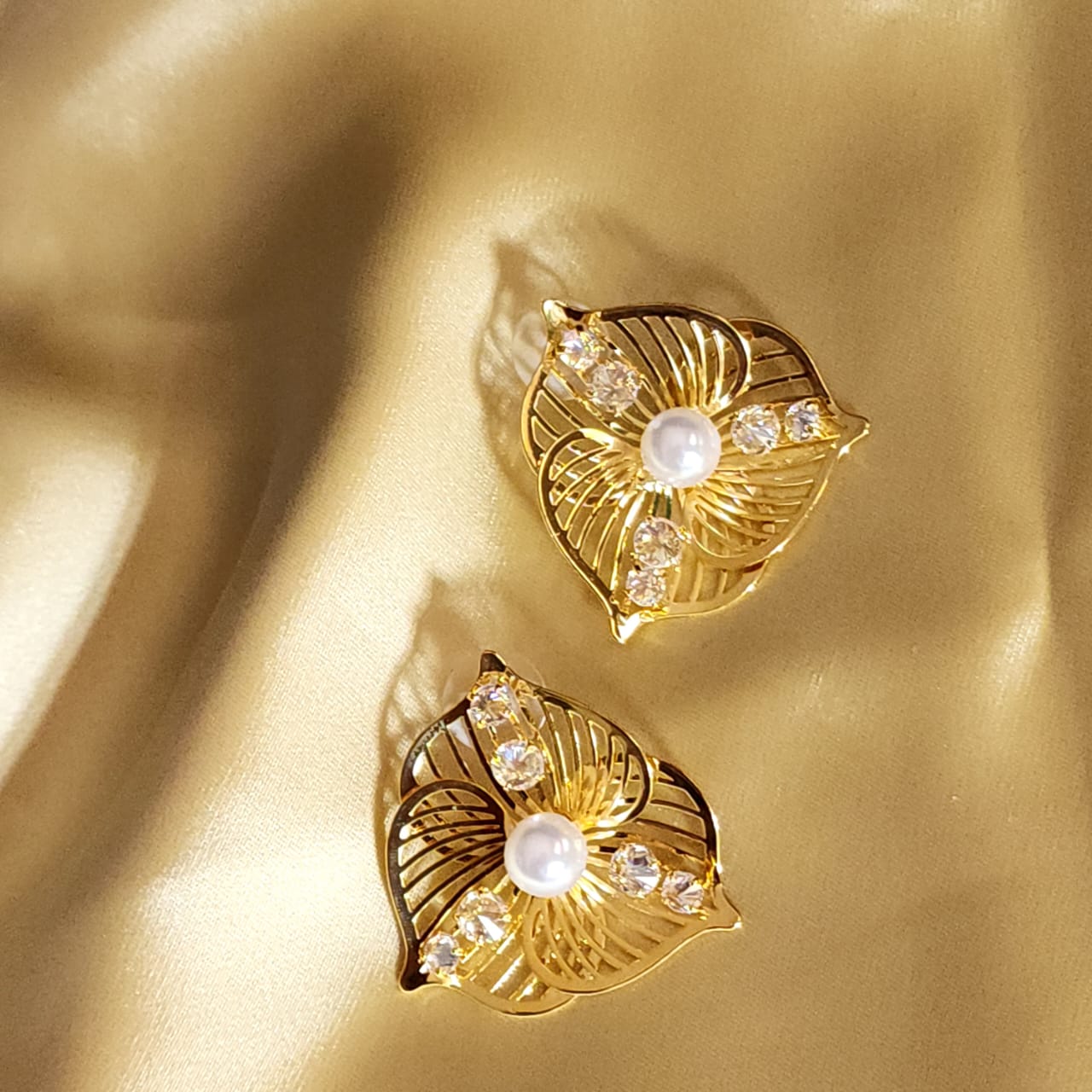 Diamond Bloom Studs