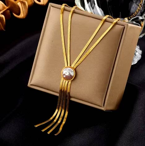 Pearl Tassel Necklace
