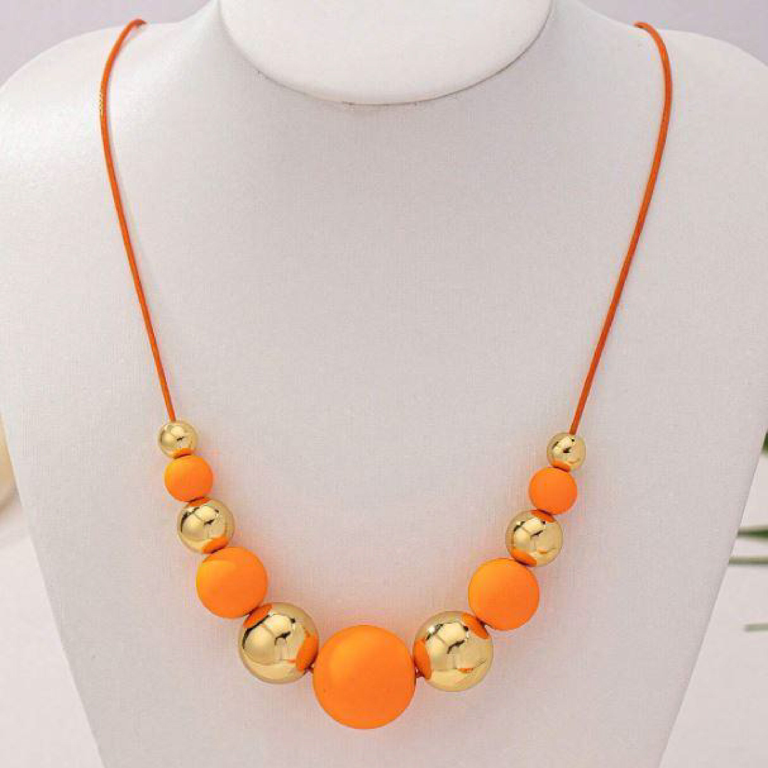 Sunburst Bead Necklace
