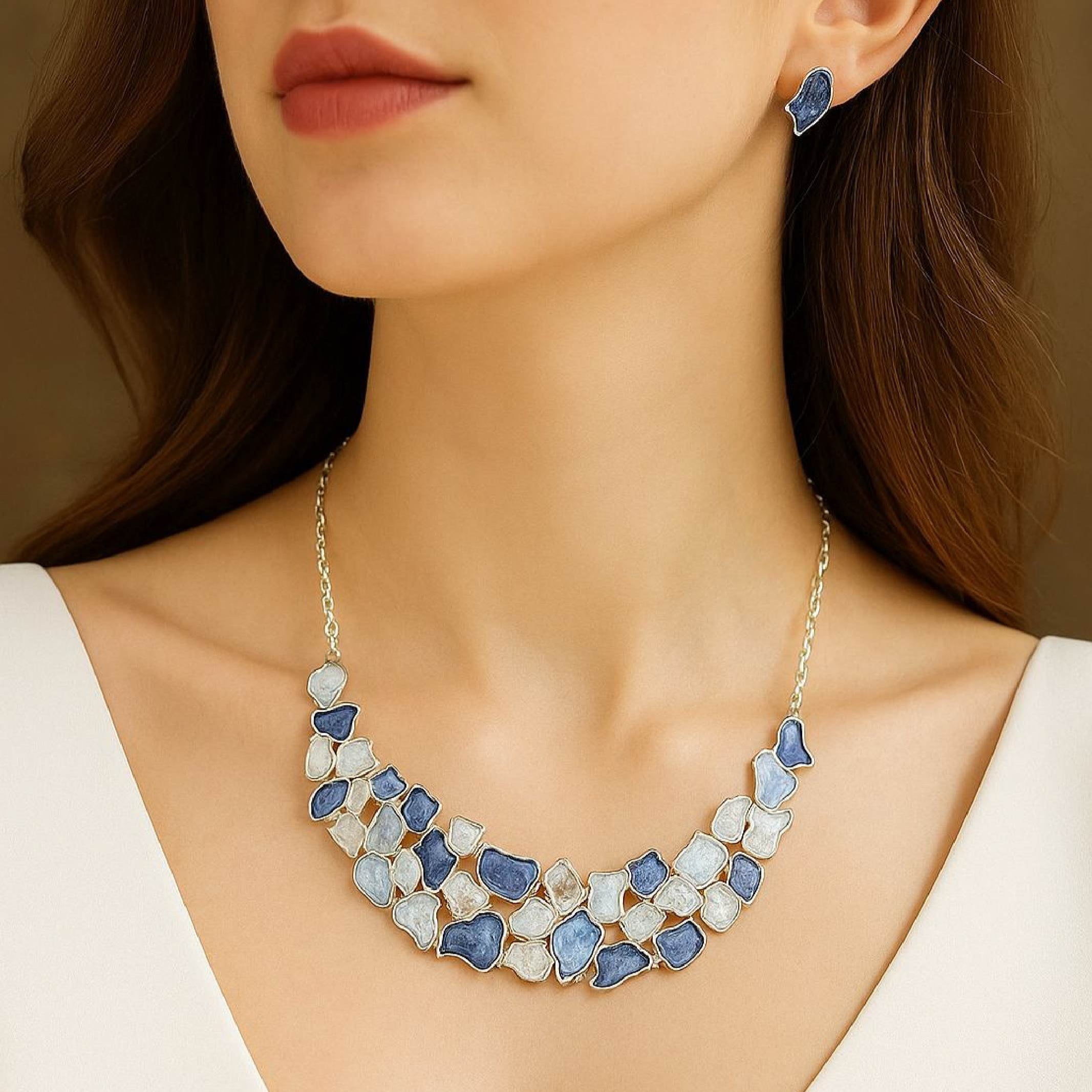 Ocean Shard Necklace Set