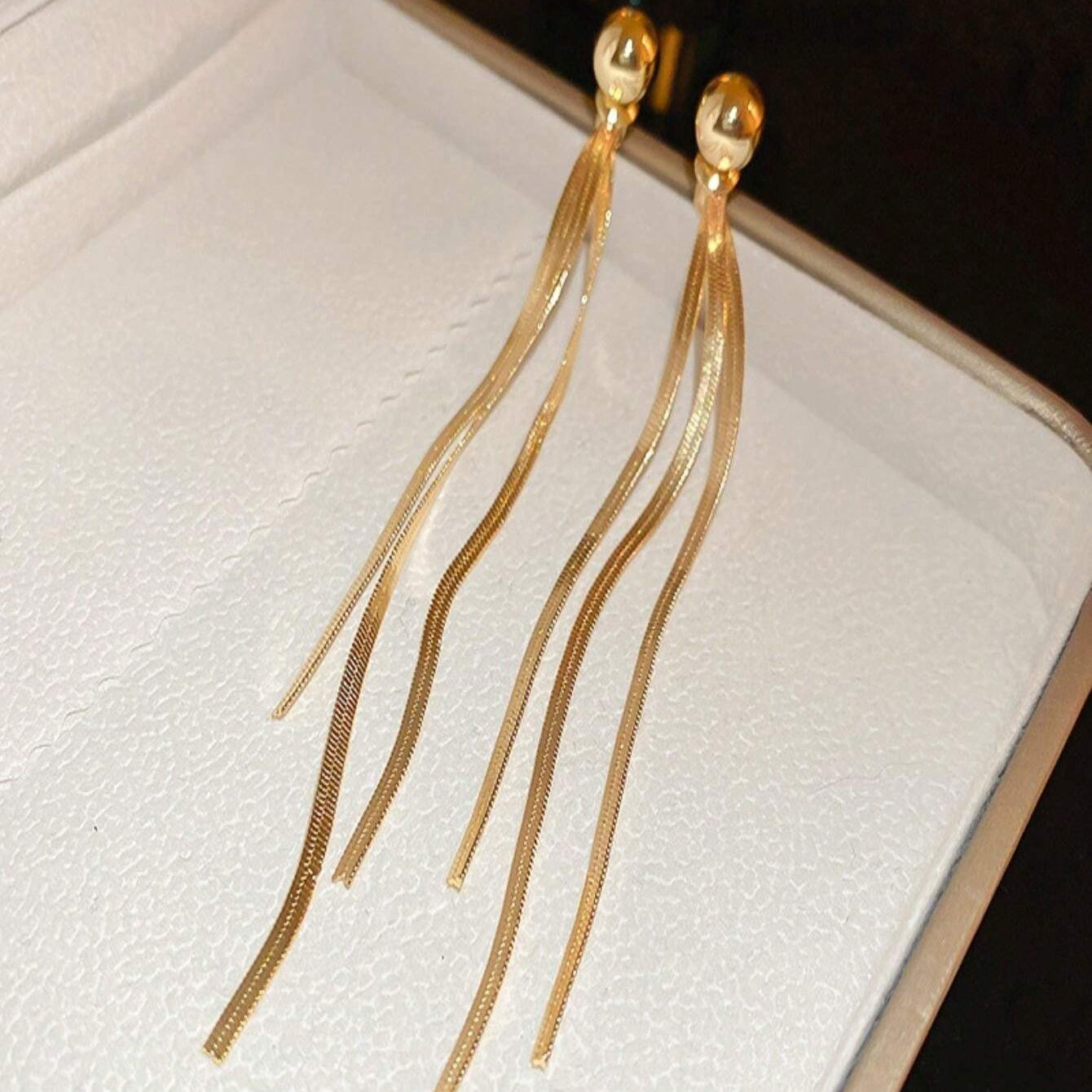 Long Tassel Danglers